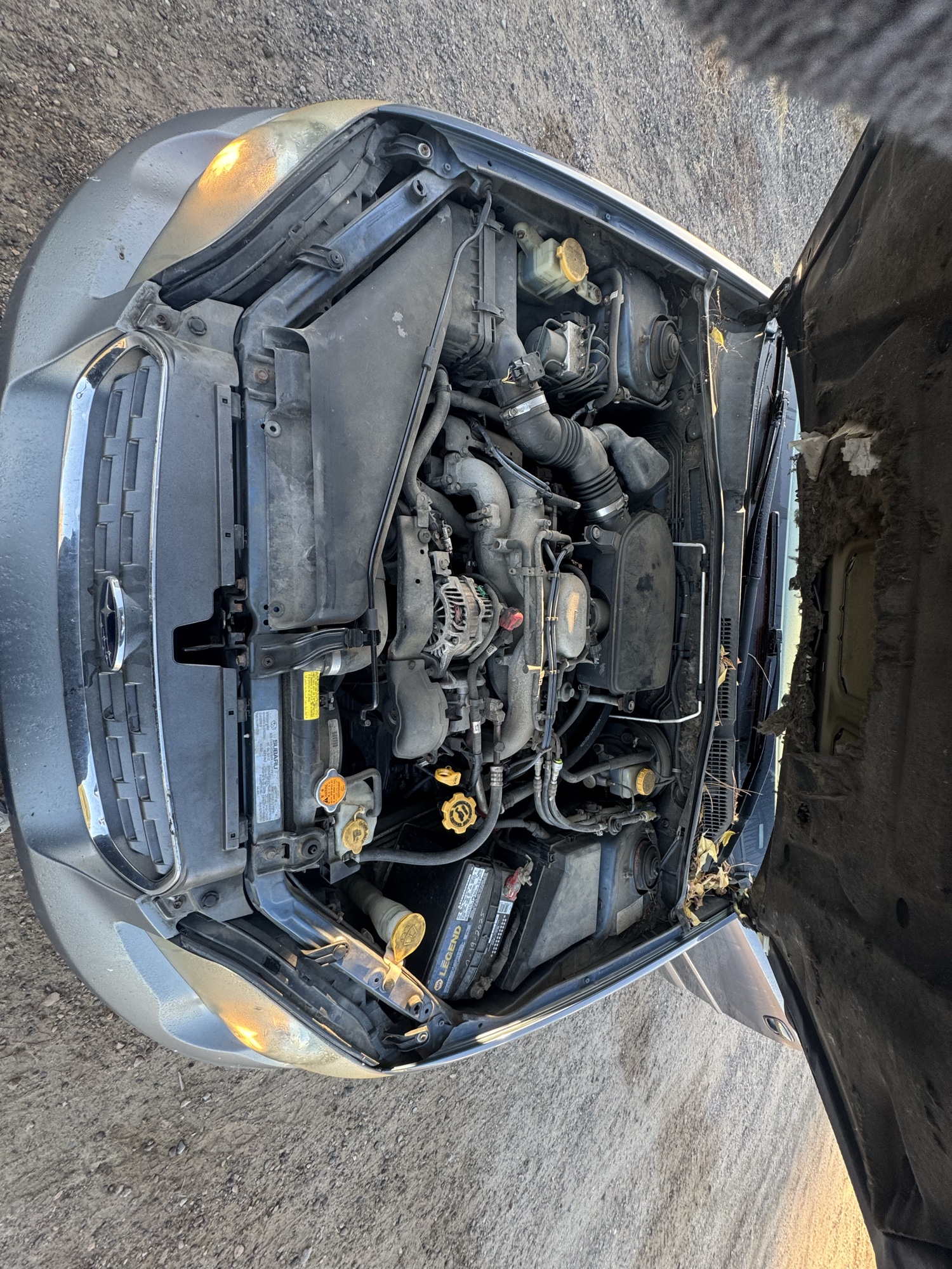 2005 subaru outback 2.5i-wagon with 182524 miles for sale near Elk River, Minnesota 106897_49_engine_bay.jpg