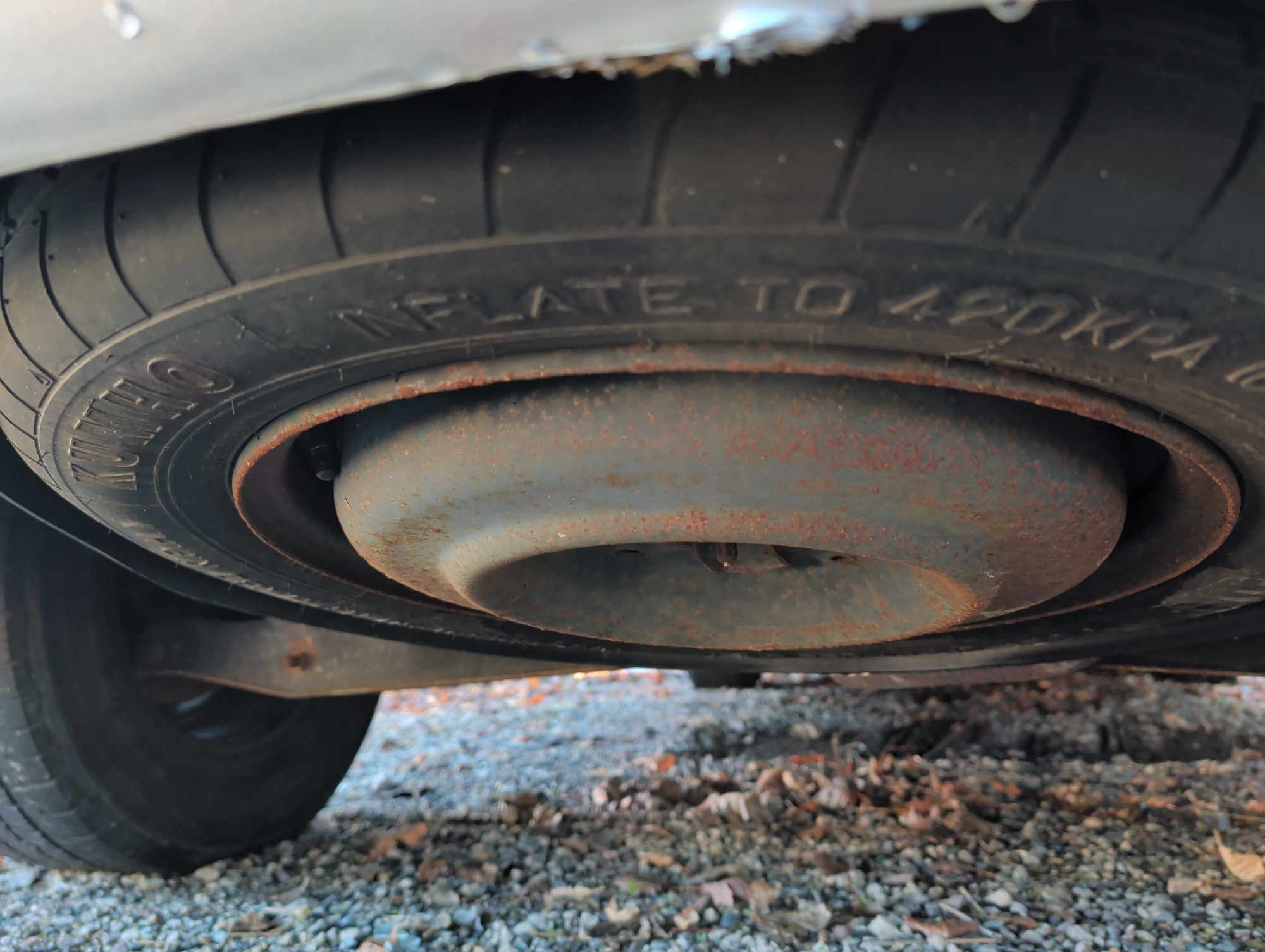 2010 dodge journey se with 82225 miles for sale near Elk River, Minnesota 106898_27_spare_tire.jpg