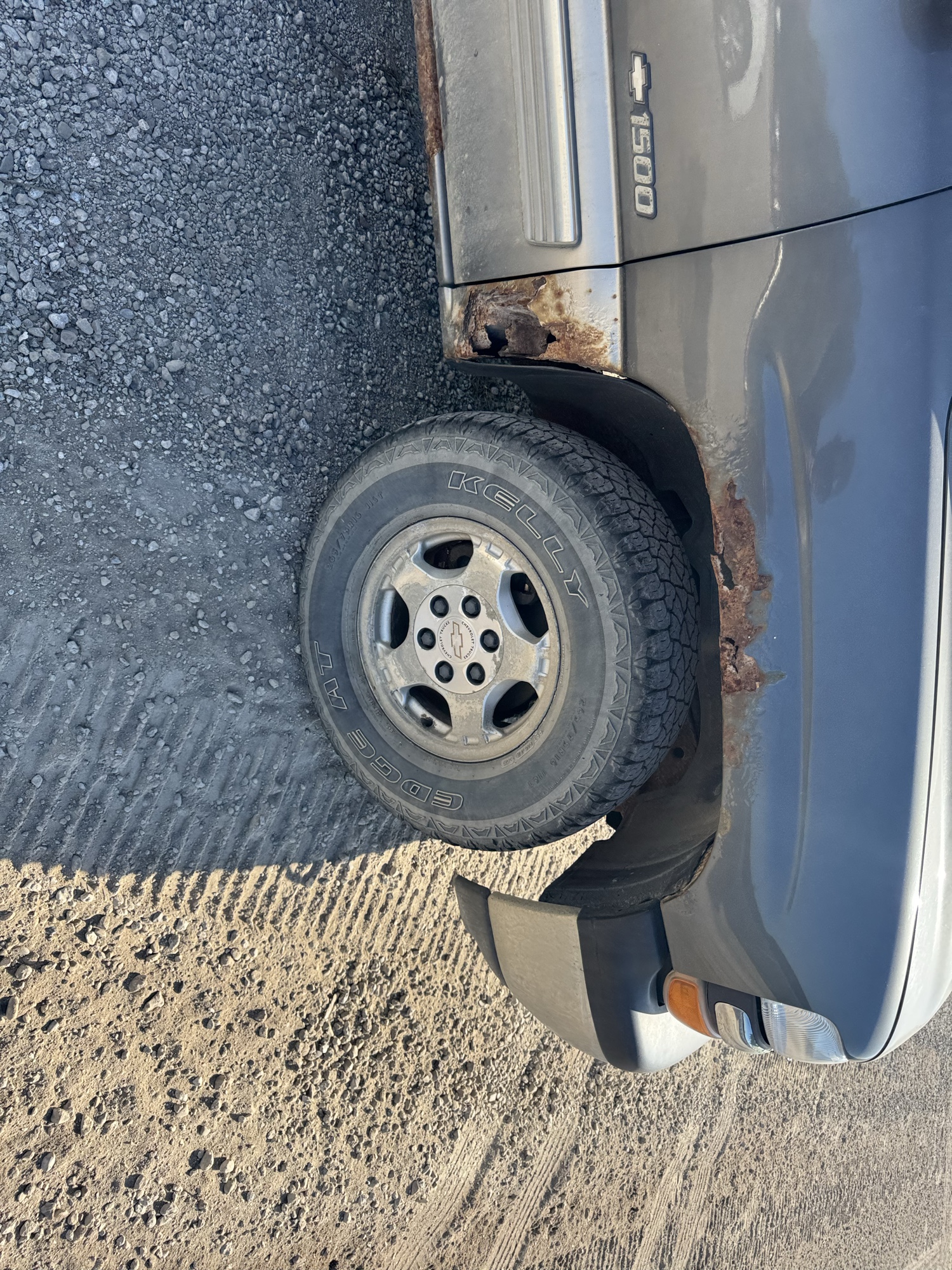 2000 chevrolet silverado-1500 ls-ext.-cab-3-door-long-bed-4wd with 201621 miles for sale near Elk River, Minnesota 106900_15_front_pass_wheel.jpg