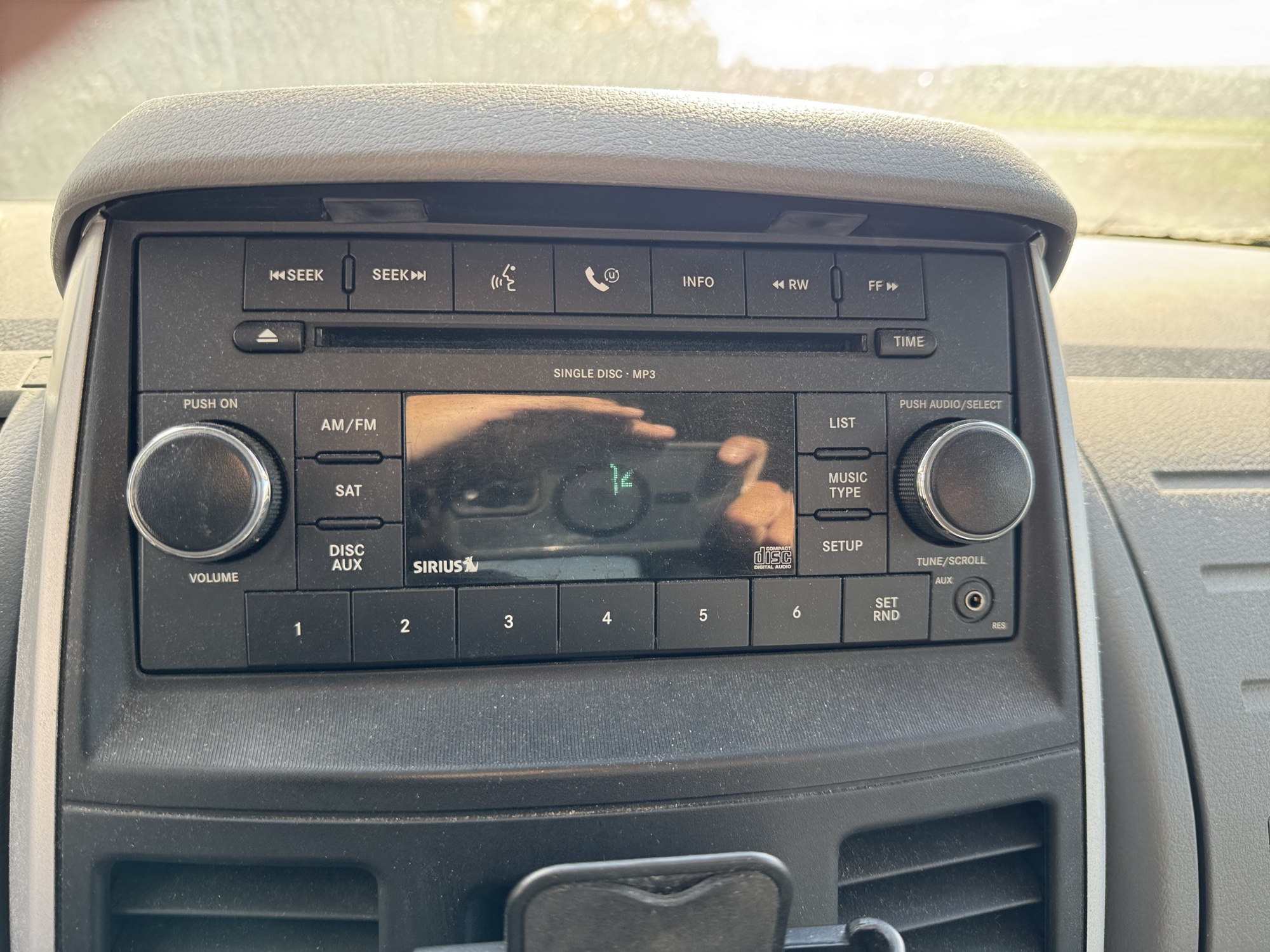 2009 dodge grand-caravan sxt with 228009 miles for sale near Elk River, Minnesota 106901_39_radio_closeup.jpg