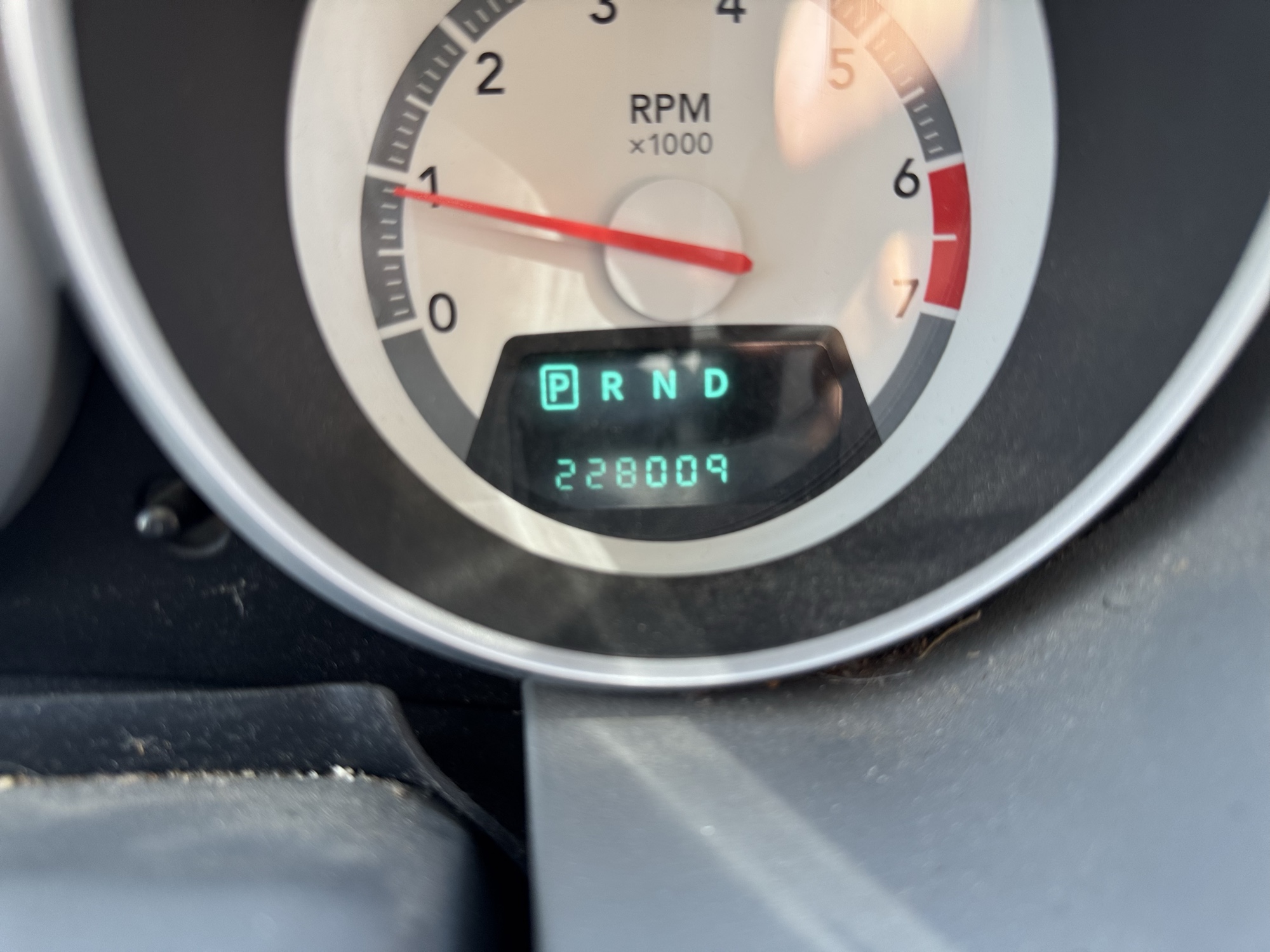 2009 dodge grand-caravan sxt with 228009 miles for sale near Elk River, Minnesota 106901_44_mileage_closeup.jpg