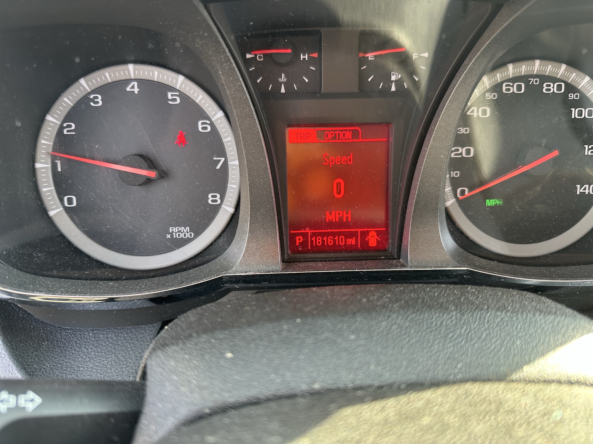 2013 gmc terrain slt2-awd with 181610 miles for sale near Elk River, Minnesota 106902_44_mileage_closeup.jpg
