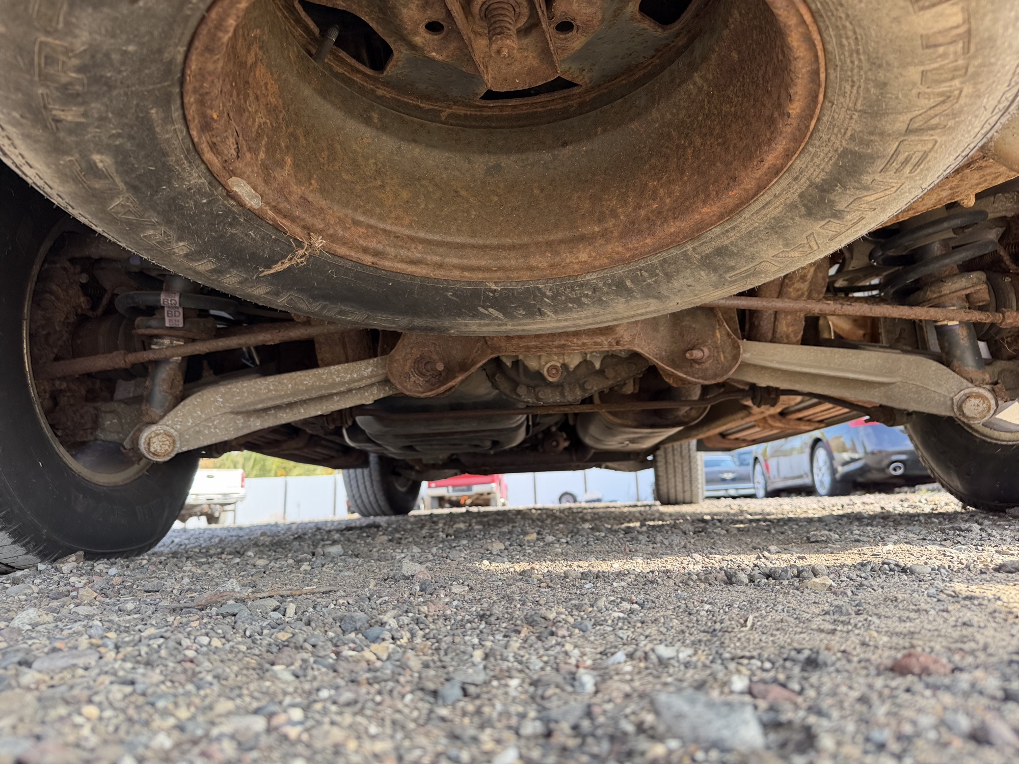 2003 ford expedition eddie-bauer-4wd with 185288 miles for sale near Elk River, Minnesota 106904_19_undercar_rear.jpg