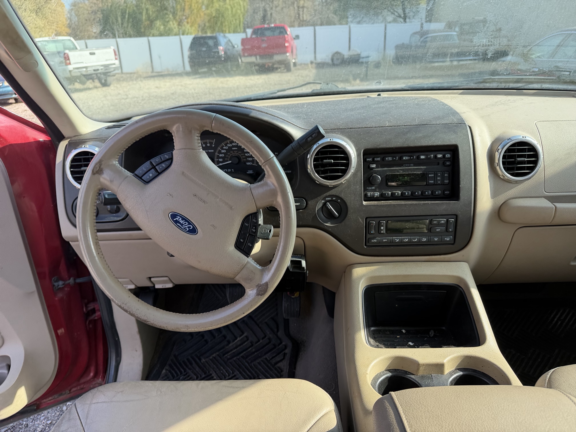 2003 ford expedition eddie-bauer-4wd with 185288 miles for sale near Elk River, Minnesota 106904_33_dash_from_driver.jpg