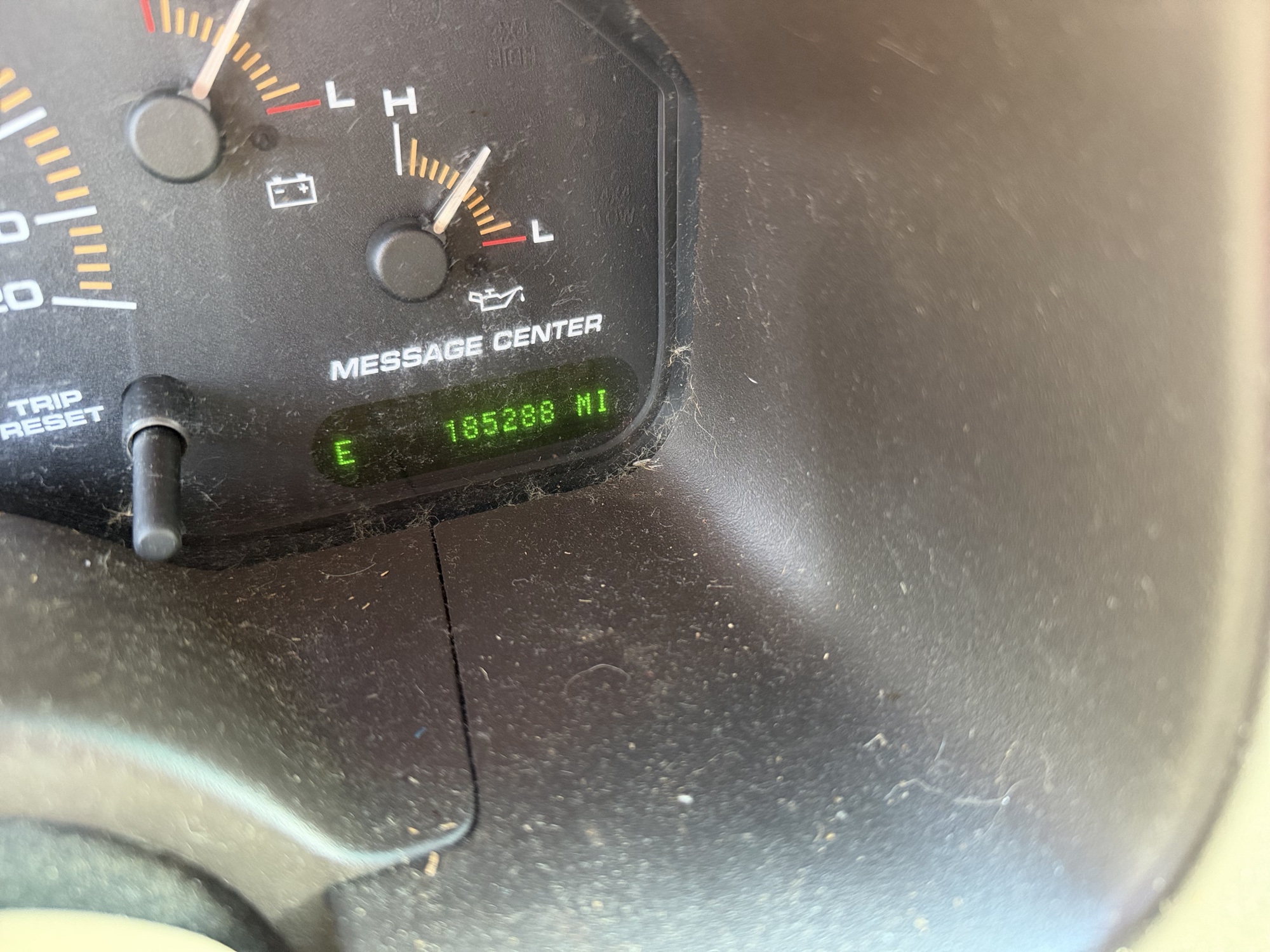 2003 ford expedition eddie-bauer-4wd with 185288 miles for sale near Elk River, Minnesota 106904_44_mileage_closeup.jpg