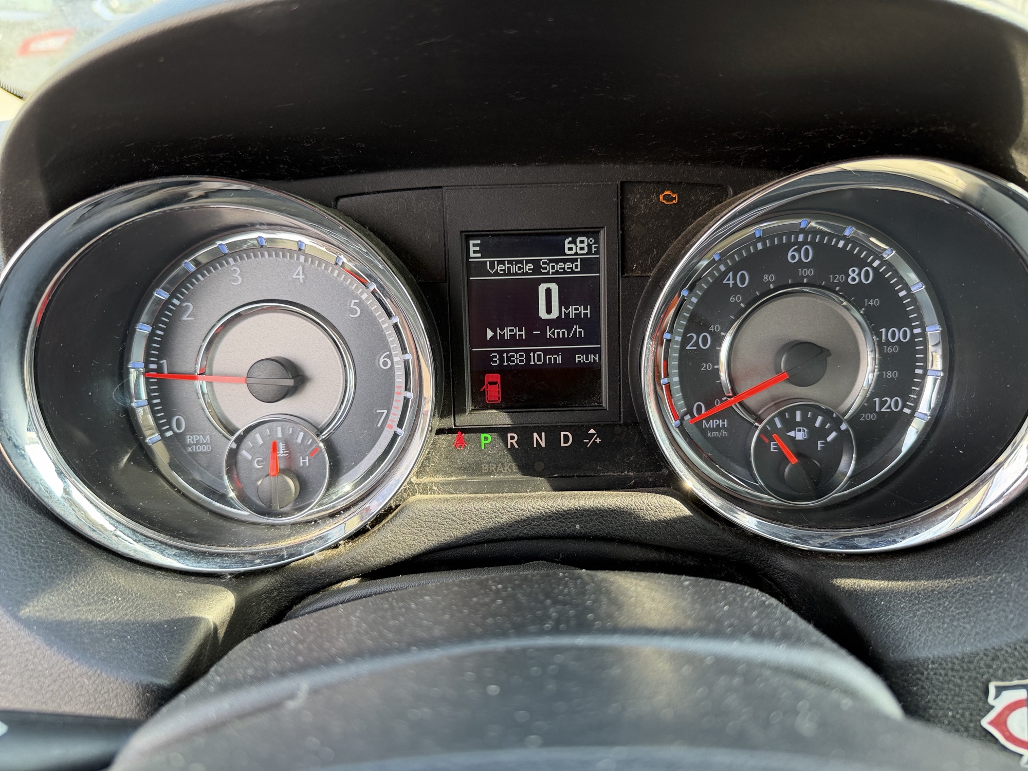2011 chrysler town-and-country touring with 313810 miles for sale near Elk River, Minnesota 106906_43_gauge_cluster.jpg