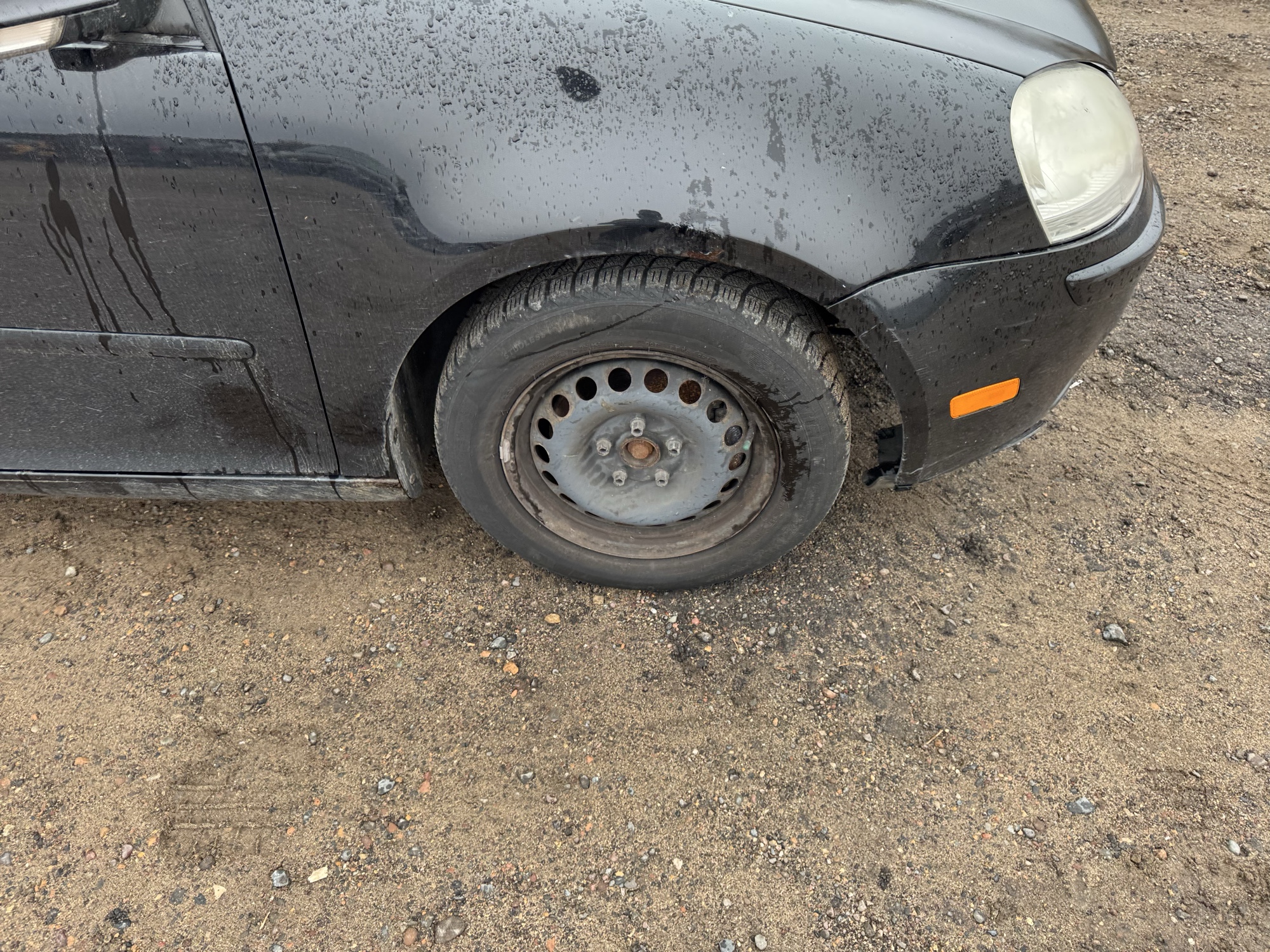 2007 volkswagen rabbit 4-door with 269730 miles for sale near Elk River, Minnesota 106907_15_front_pass_wheel.jpg