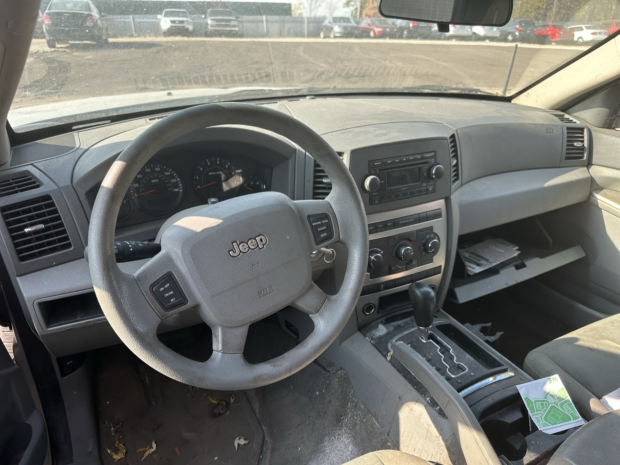 2005 jeep grand-cherokee laredo-4wd for sale near Elk River, Minnesota 106910_33_dash_from_driver.jpg
