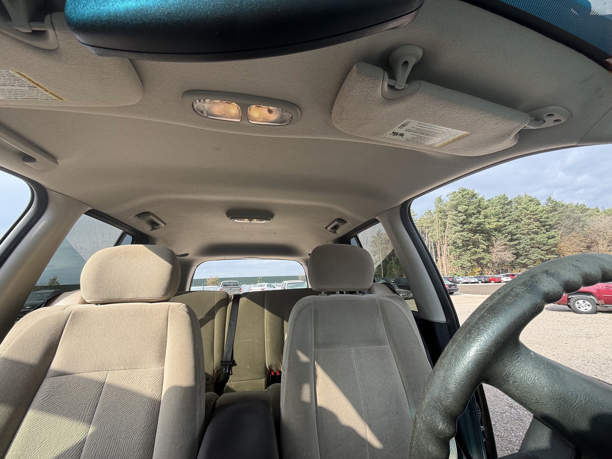 2006 chevrolet trailblazer ls-4wd with 231301 miles for sale near Elk River, Minnesota 106912_35_headliner_sunroof.jpg