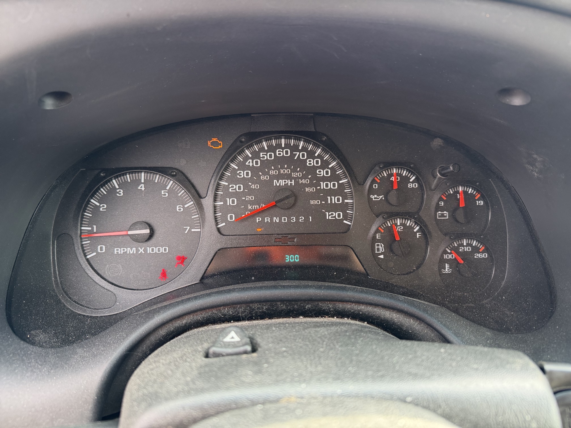 2006 chevrolet trailblazer ls-4wd with 231301 miles for sale near Elk River, Minnesota 106912_43_gauge_cluster.jpg