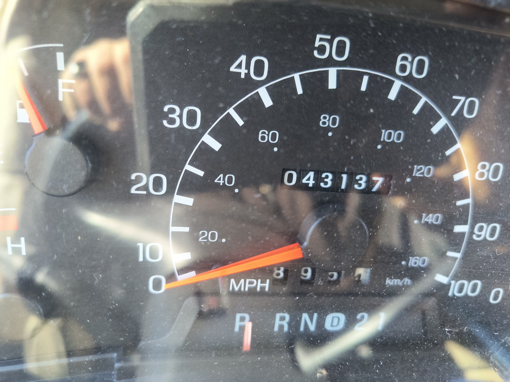 2000 ford mh-stripped-chassis - with 43137 miles for sale near Elk River, Minnesota 106915_44_mileage_closeup.jpg