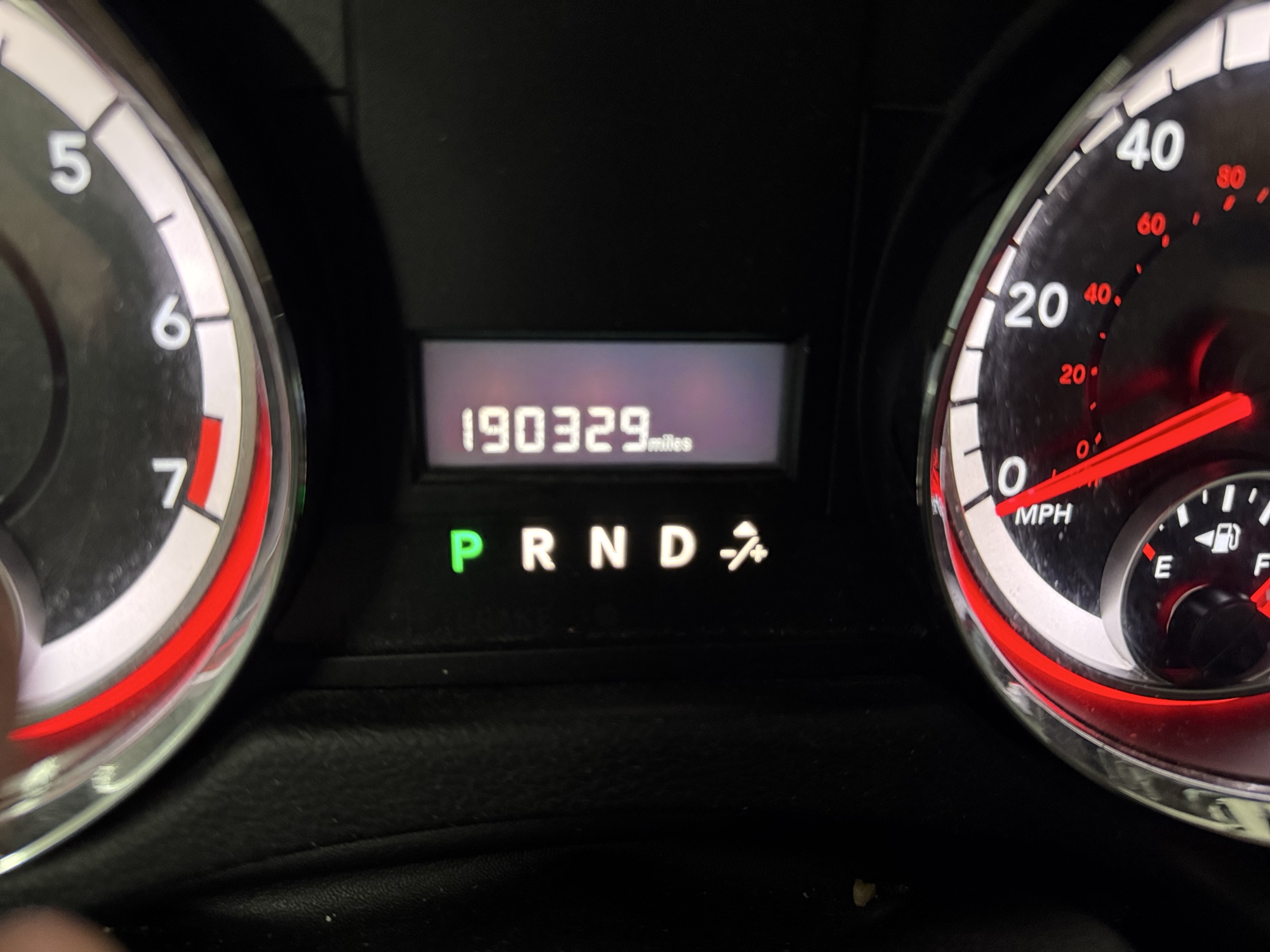 2015 dodge grand-caravan se with 190329 miles for sale near Elk River, Minnesota 106916_44_mileage_closeup.jpg