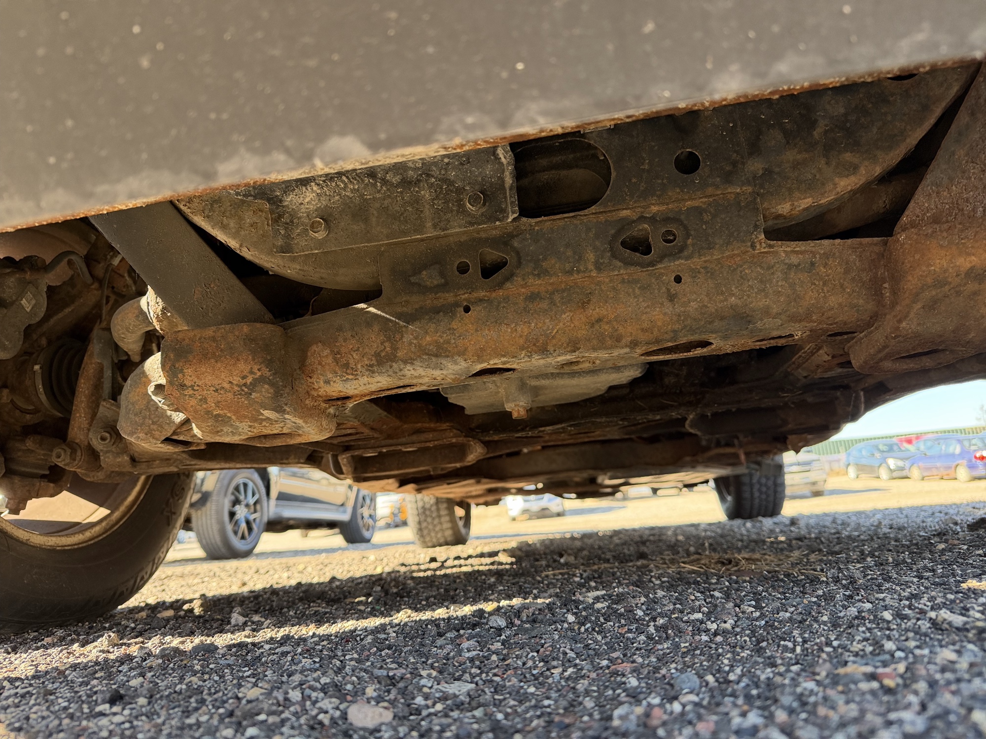 2005 chevrolet trailblazer ls-4wd with 141688 miles for sale near Elk River, Minnesota 106920_16_undercar_front.jpg