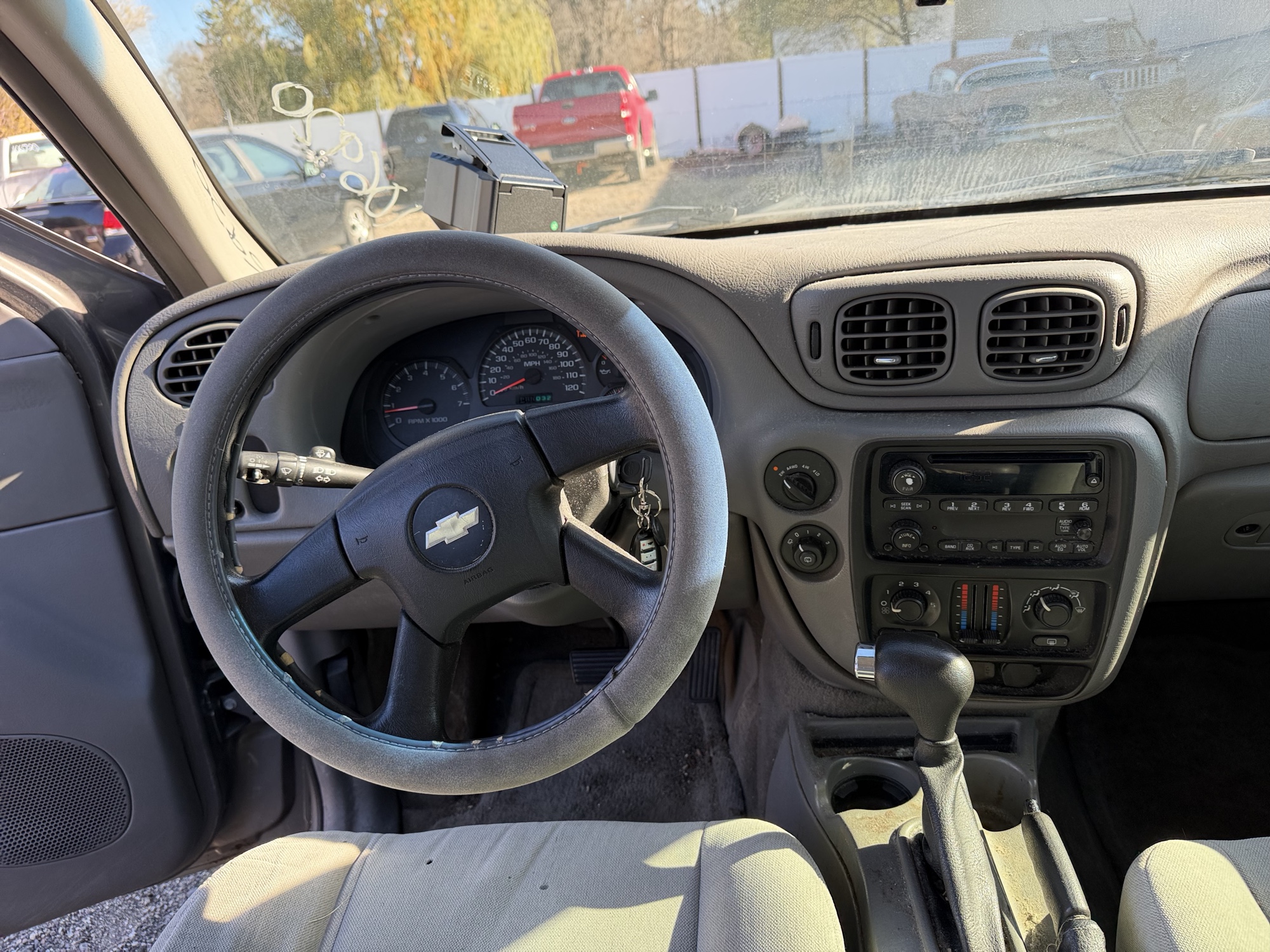 2005 chevrolet trailblazer ls-4wd with 141688 miles for sale near Elk River, Minnesota 106920_33_dash_from_driver.jpg
