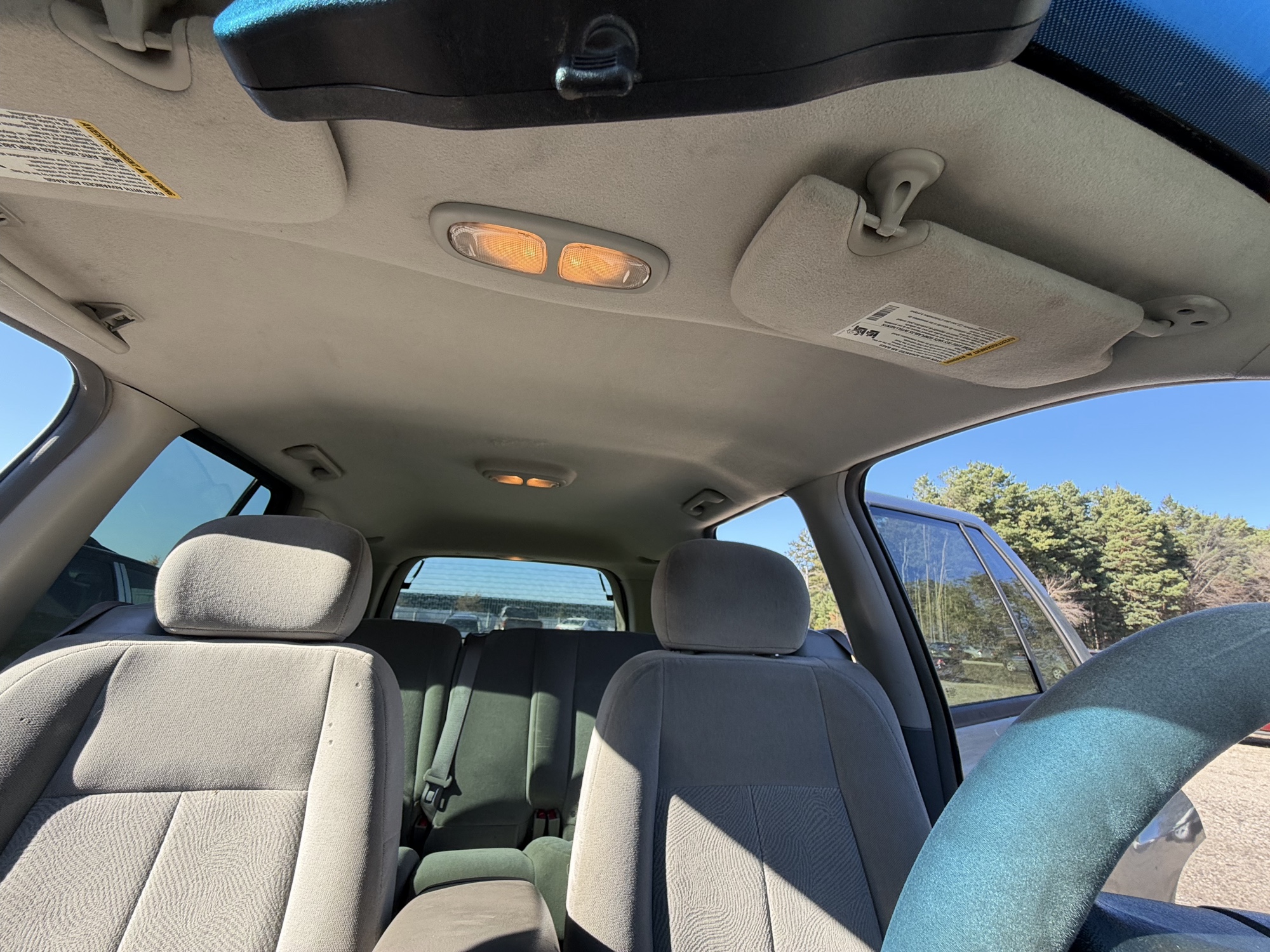 2005 chevrolet trailblazer ls-4wd with 141688 miles for sale near Elk River, Minnesota 106920_35_headliner_sunroof.jpg
