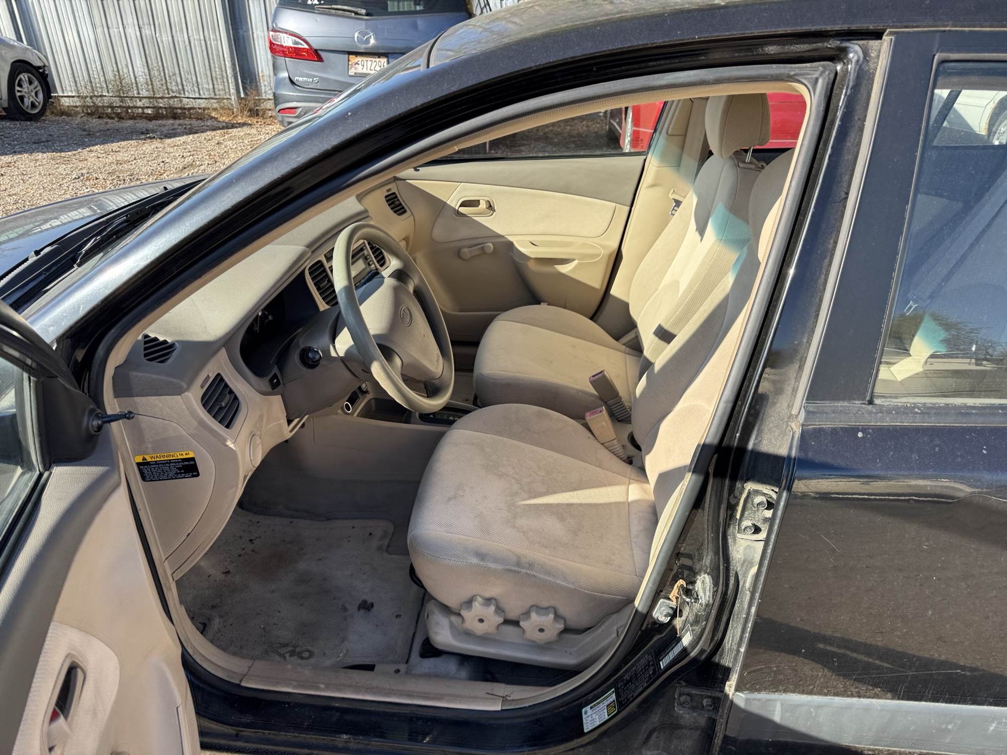 2006 kia rio base with 41470 miles for sale near Elk River, Minnesota 106921_22_driver_seat.jpg