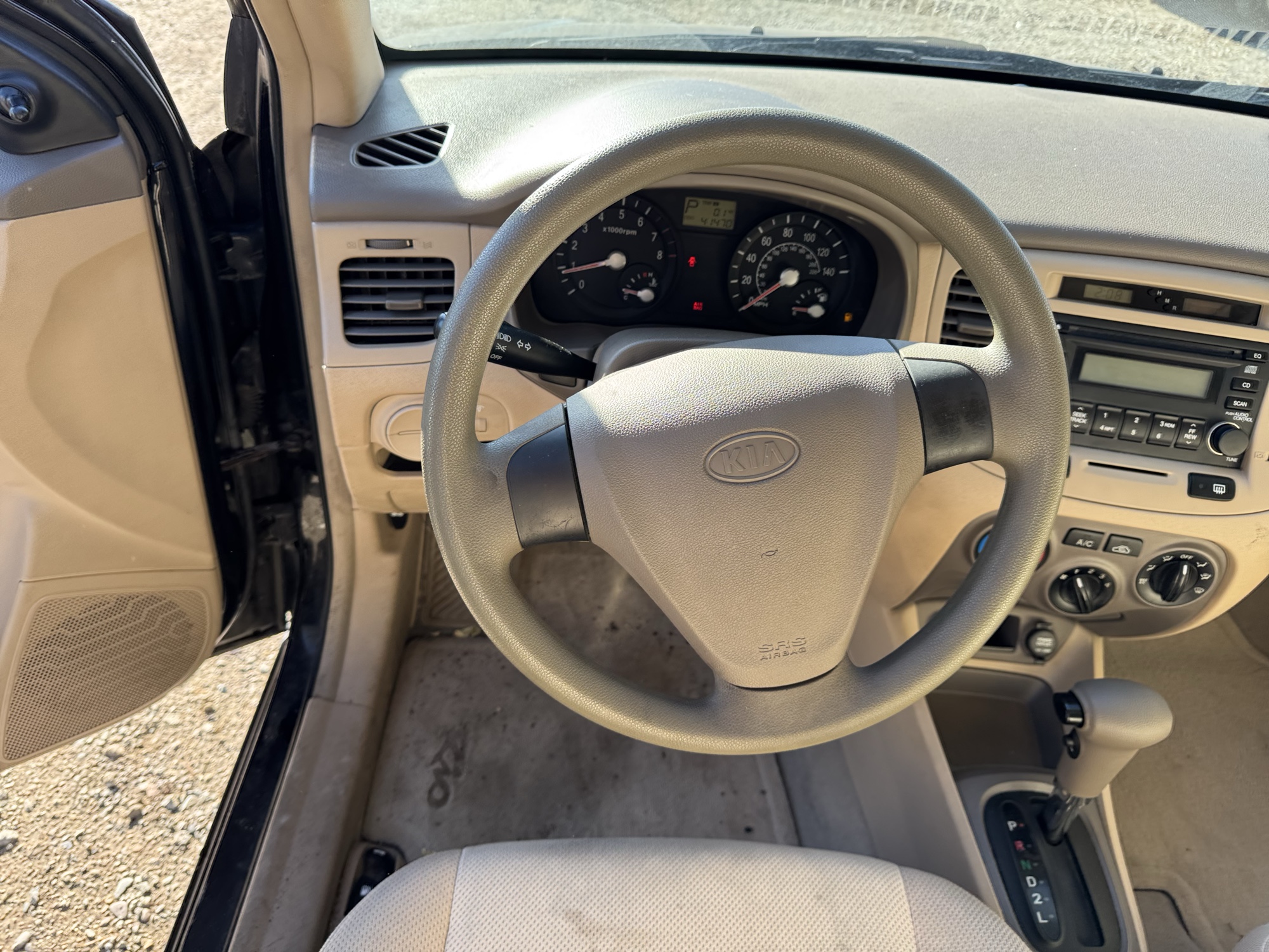 2006 kia rio base with 41470 miles for sale near Elk River, Minnesota 106921_36_steering_wheel.jpg