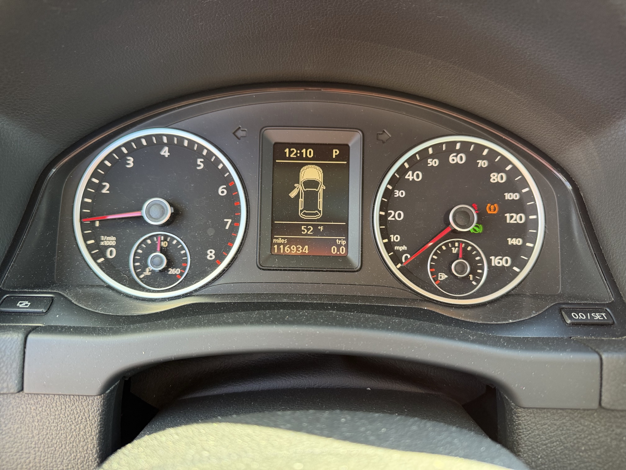 2011 volkswagen tiguan s-4motion with 116934 miles for sale near Elk River, Minnesota 106922_43_gauge_cluster.jpg
