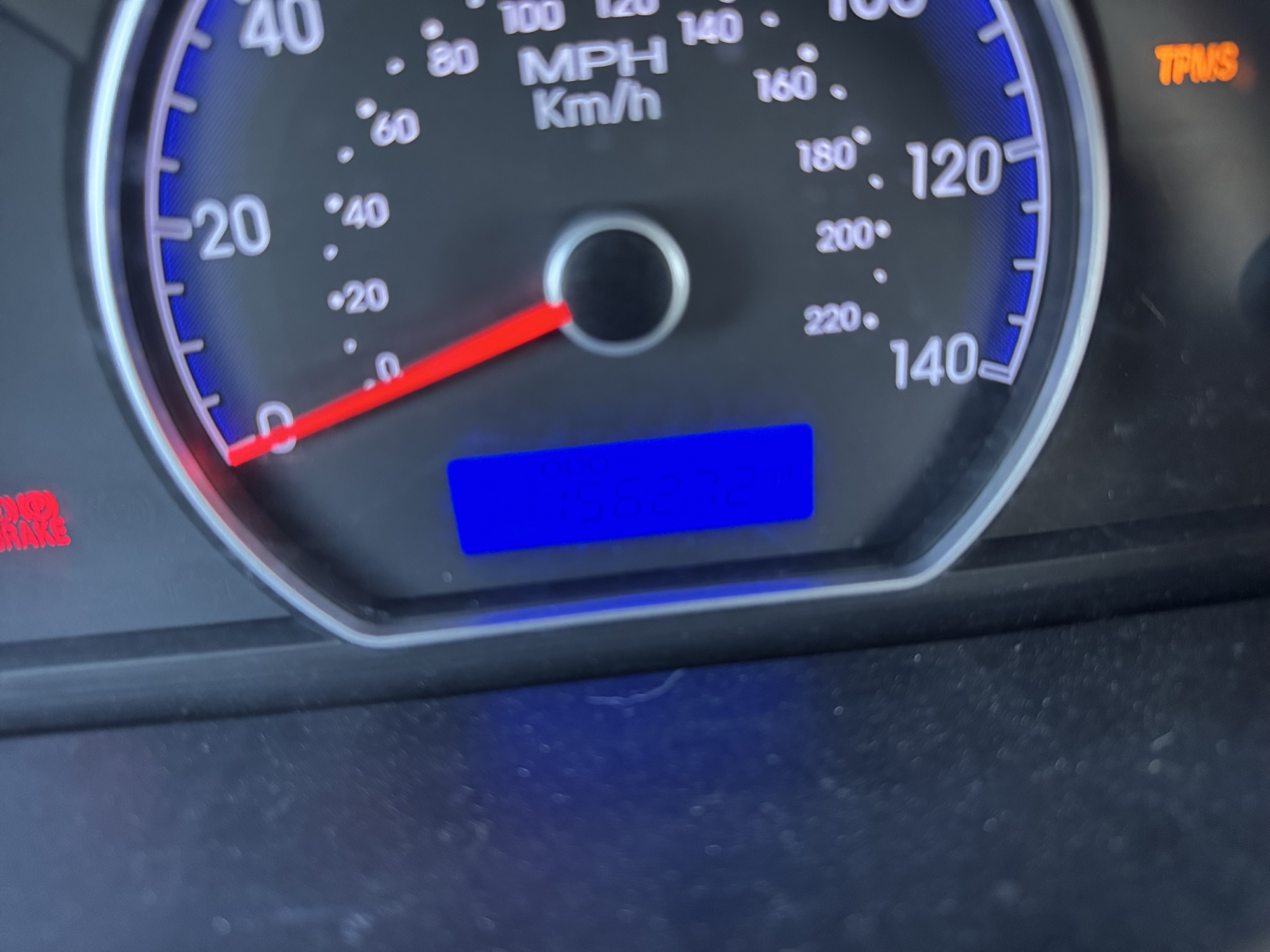 2010 hyundai elantra se with 156272 miles for sale near Elk River, Minnesota 106924_44_mileage_closeup.jpg