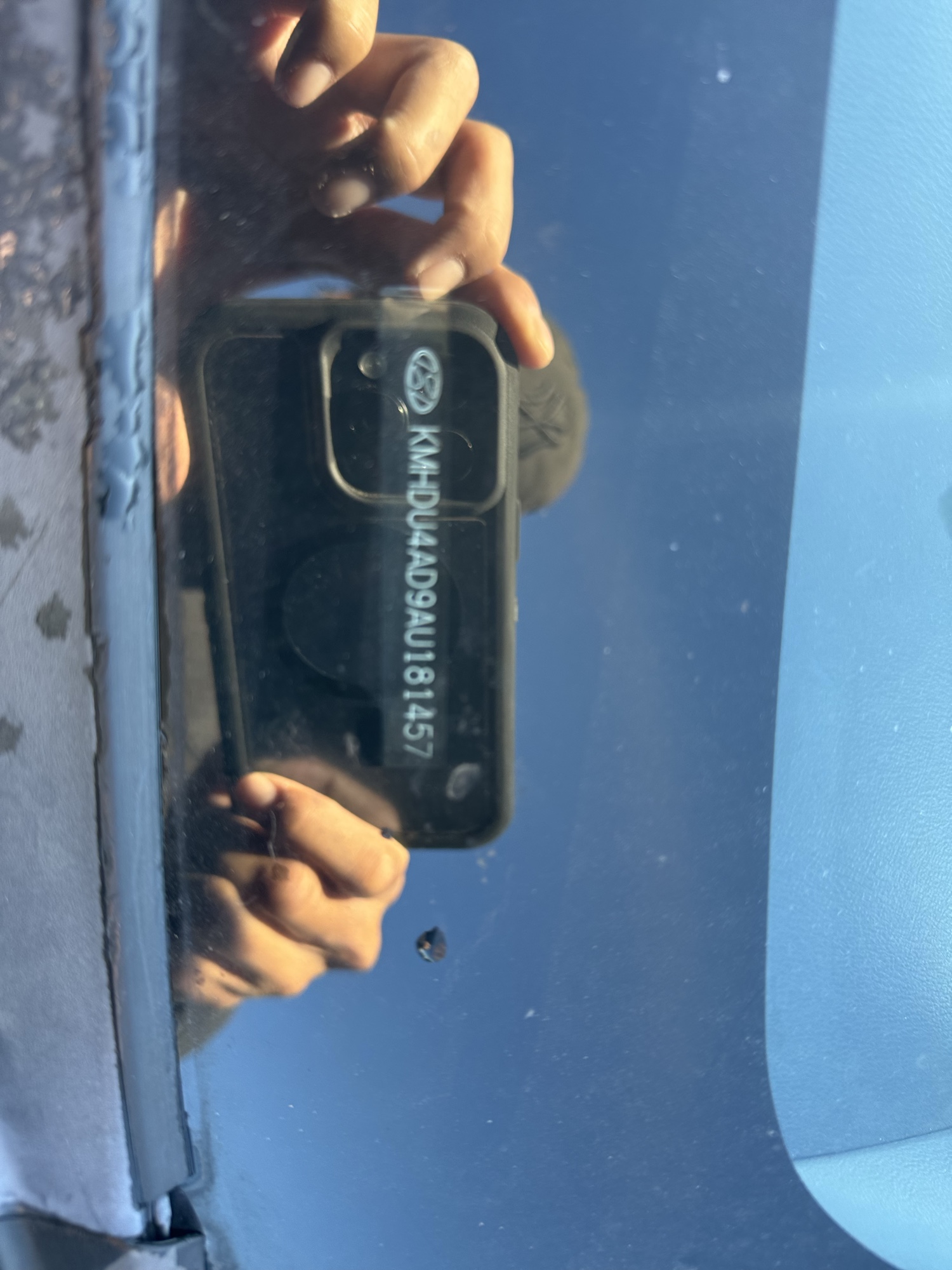 2010 hyundai elantra se with 156272 miles for sale near Elk River, Minnesota 106924_48_windshield_vin_plate.jpg