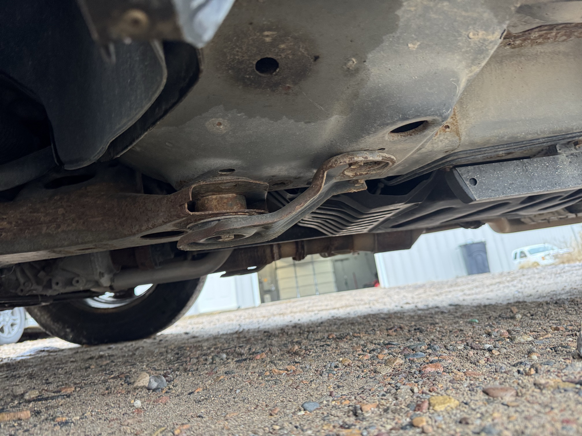 2014 chevrolet traverse ls-awd with 138627 miles for sale near Elk River, Minnesota 106928_17_undercar_drv_side.jpg