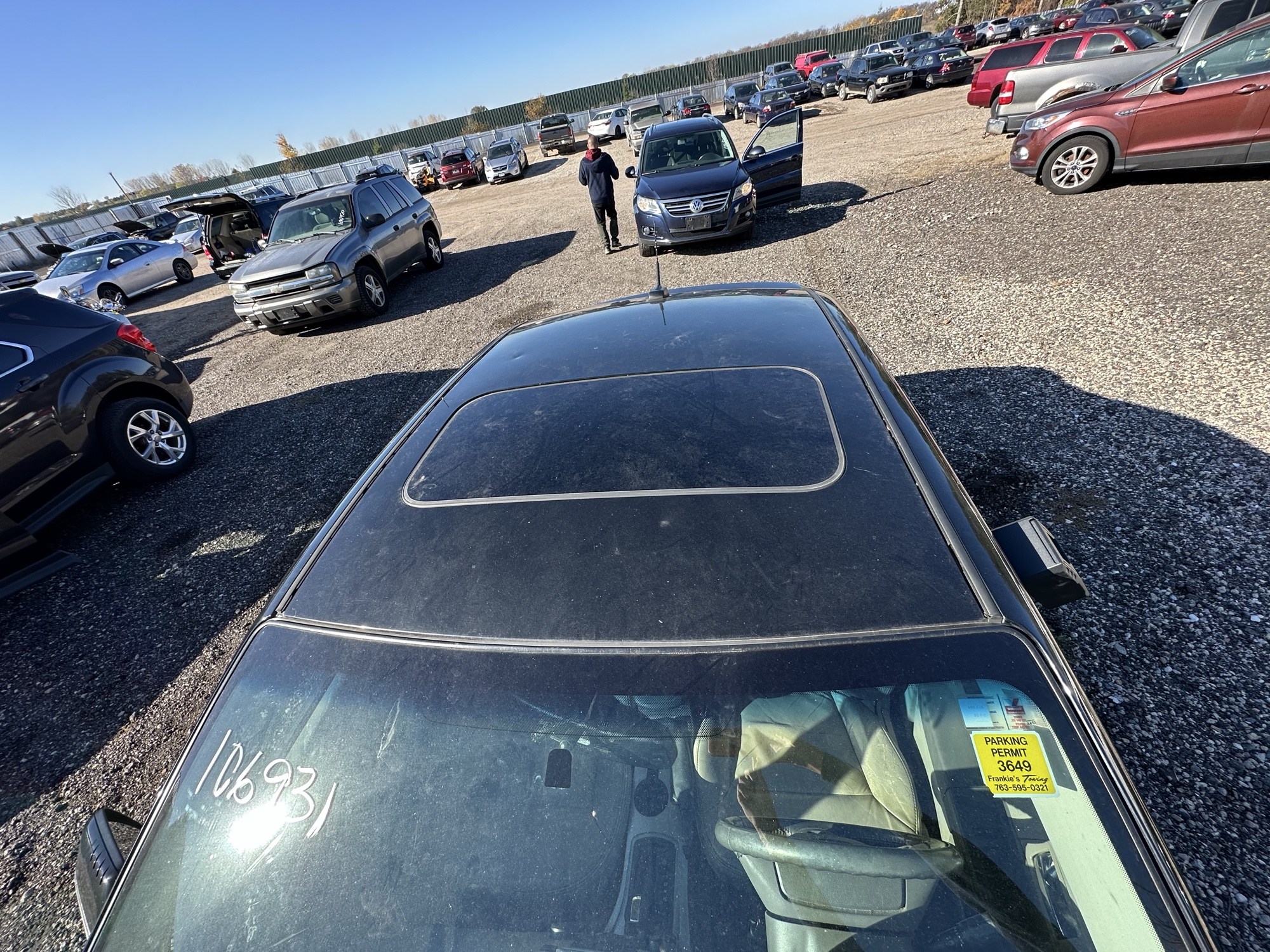 2009 ford focus ses-sedan with 214252 miles for sale near Elk River, Minnesota 106931_11_roof.jpg