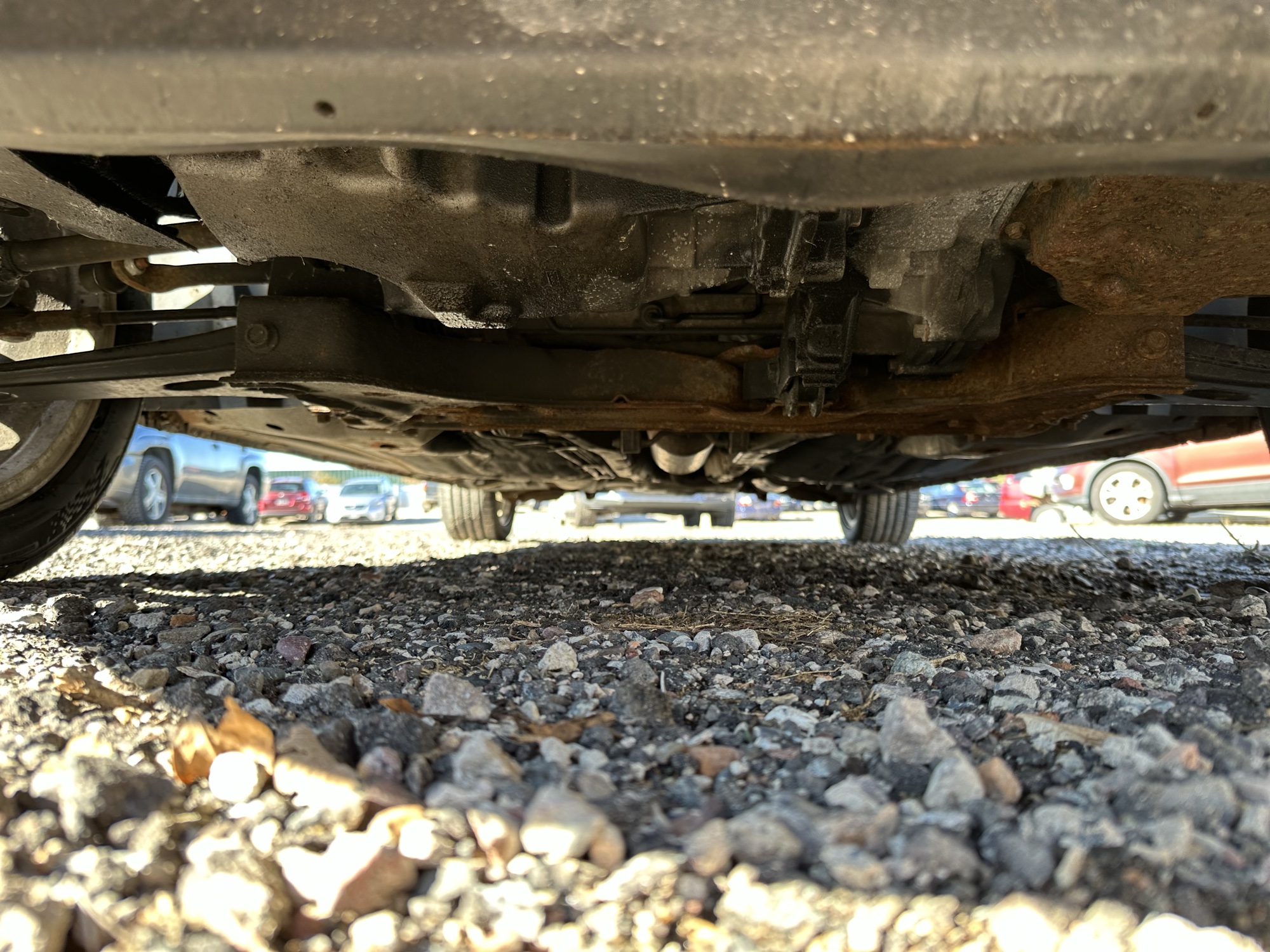 2009 ford focus ses-sedan with 214252 miles for sale near Elk River, Minnesota 106931_16_undercar_front.jpg