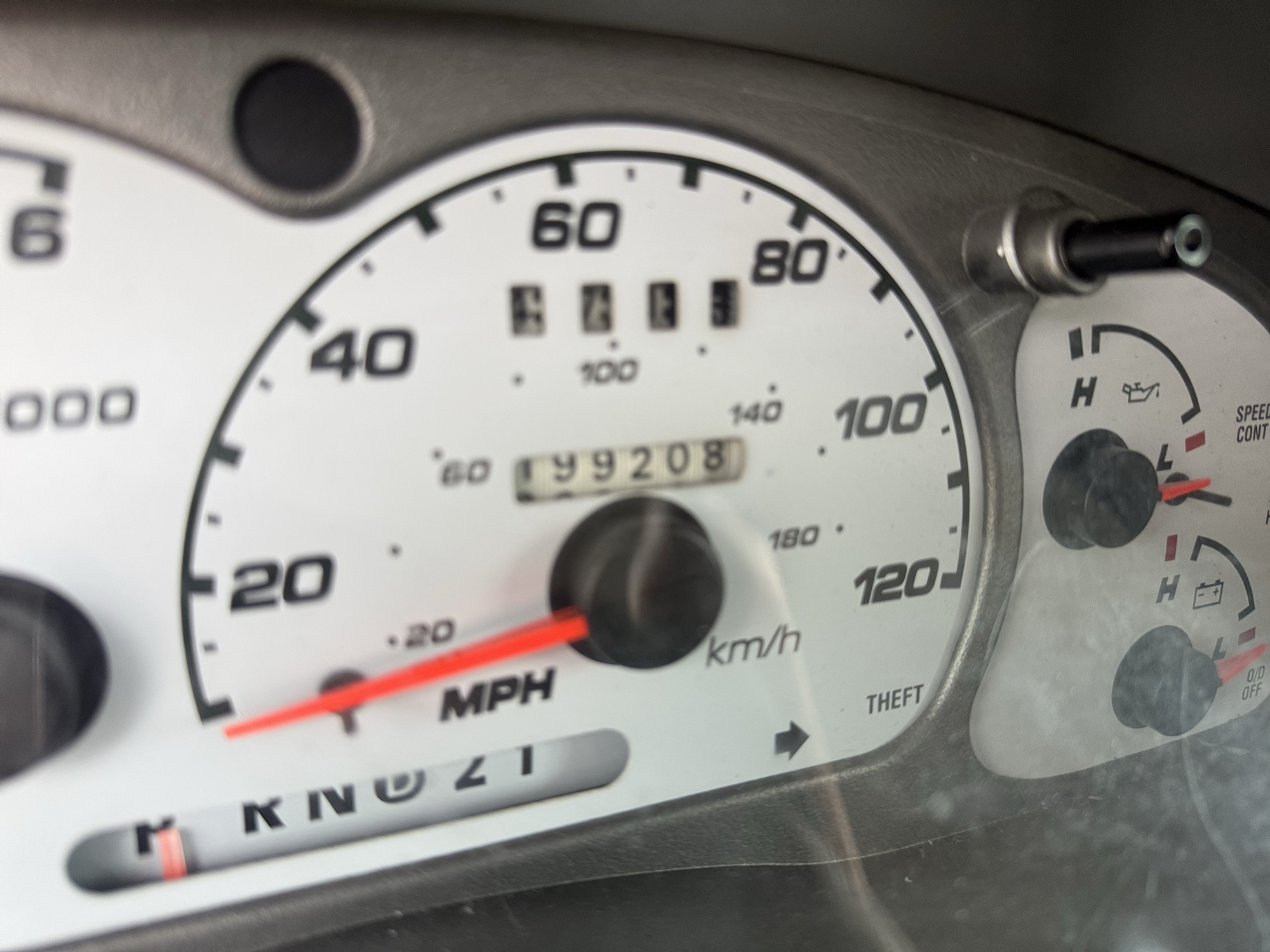 2003 ford explorer-sport xls-4wd with 199208 miles for sale near Elk River, Minnesota 106932_44_mileage_closeup.jpg