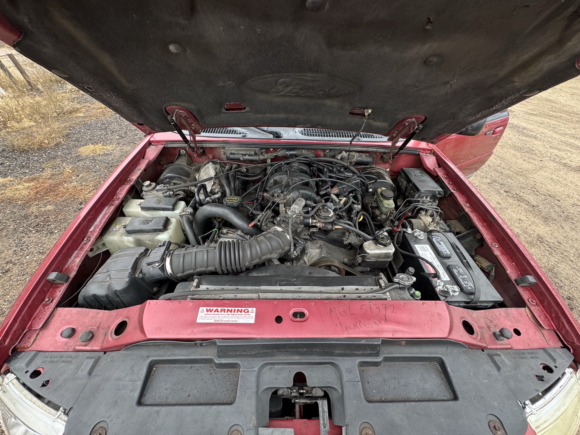 2003 ford explorer-sport xls-4wd with 199208 miles for sale near Elk River, Minnesota 106932_49_engine_bay.jpg