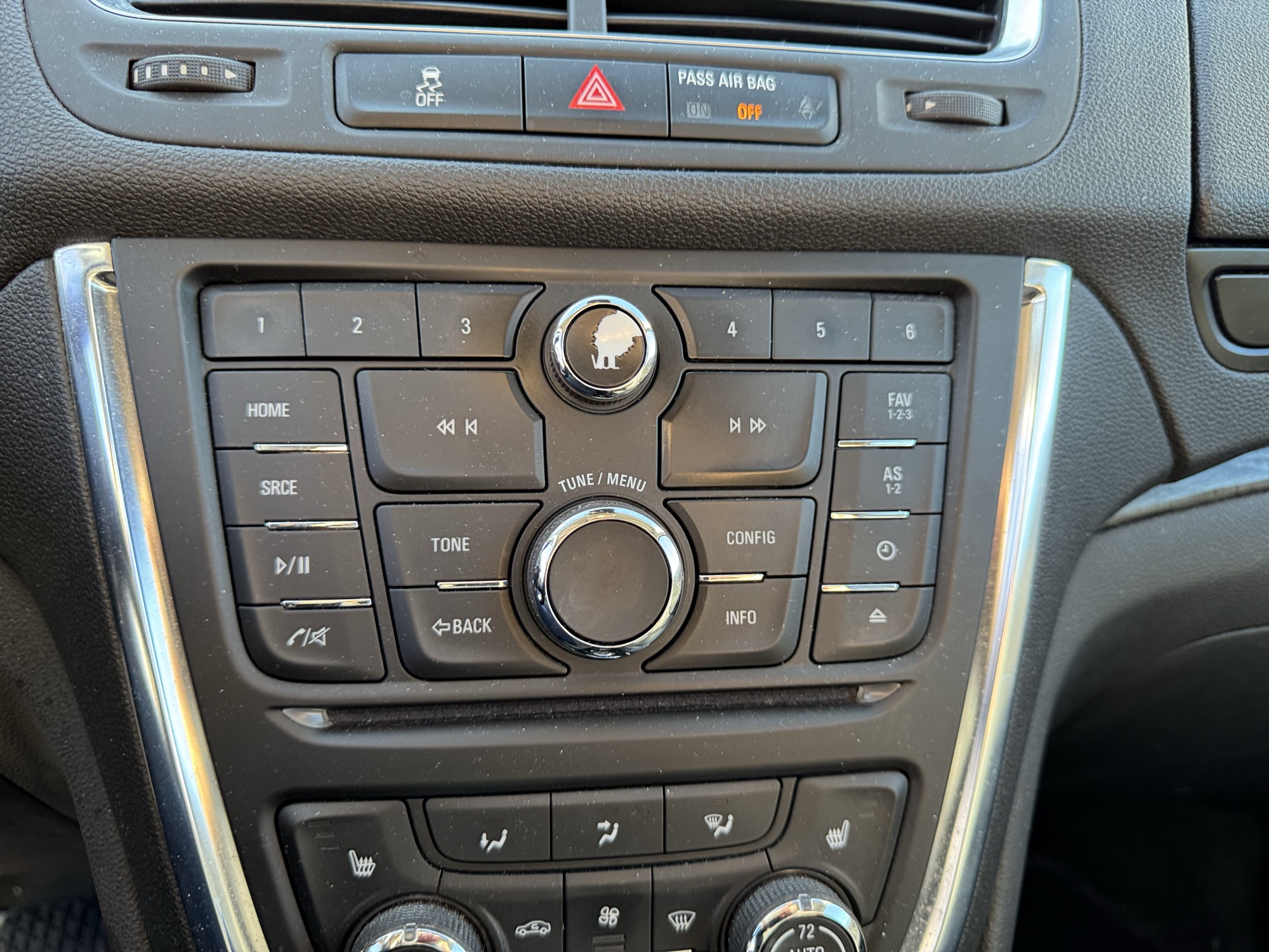 2014 buick encore leather-awd with 103938 miles for sale near Elk River, Minnesota 106933_39_radio_closeup.jpg