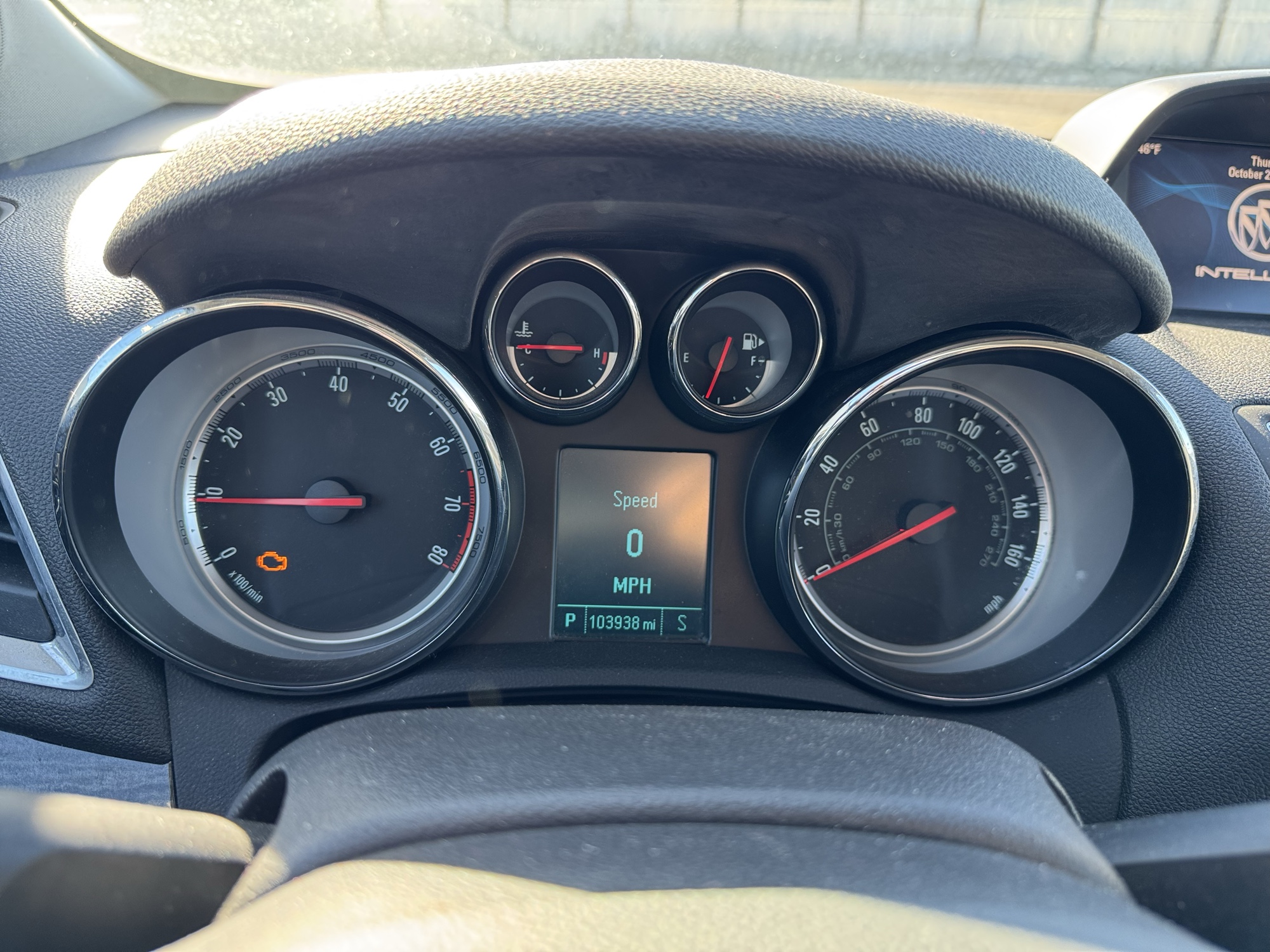2014 buick encore leather-awd with 103938 miles for sale near Elk River, Minnesota 106933_43_gauge_cluster.jpg
