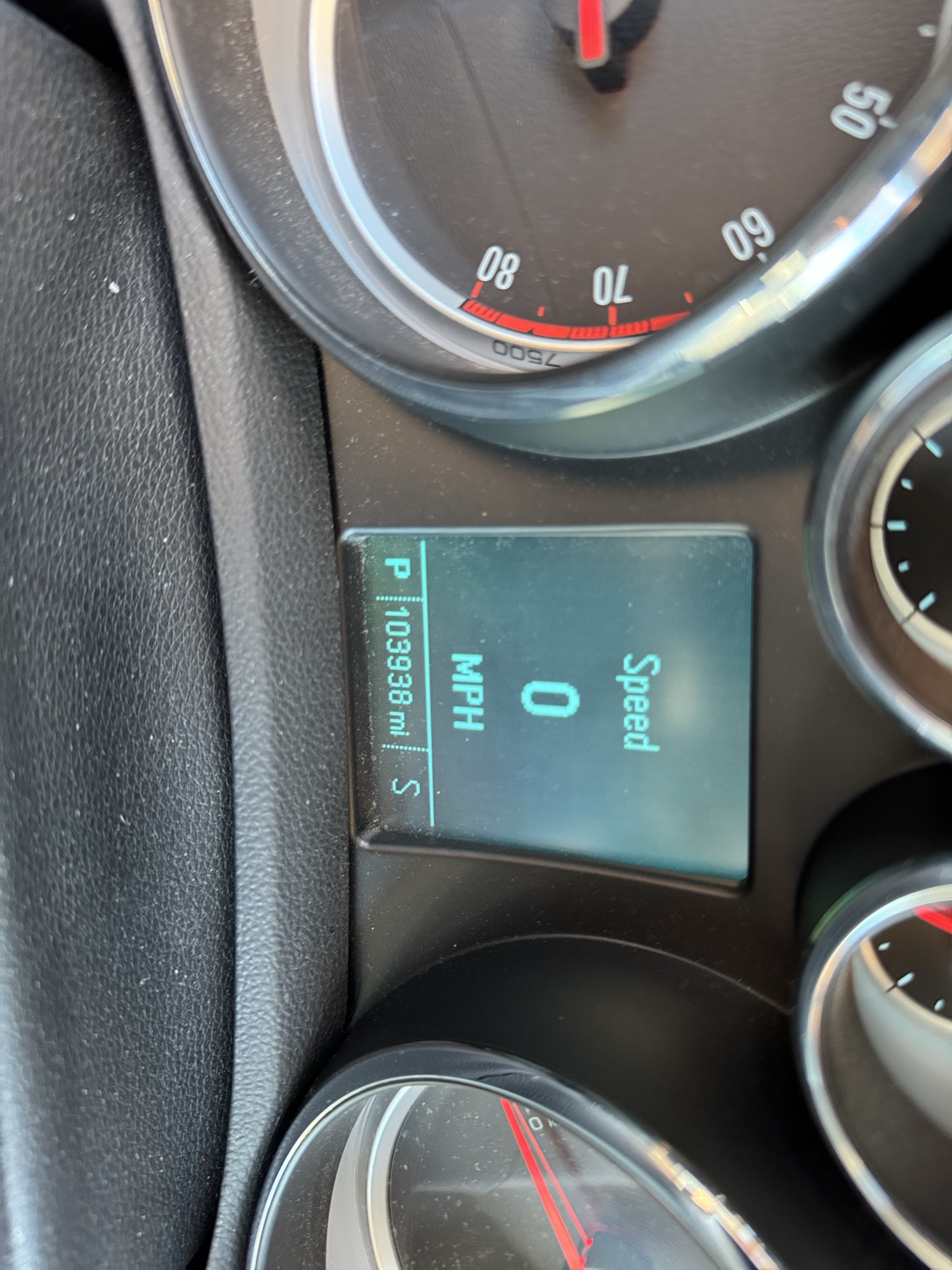 2014 buick encore leather-awd with 103938 miles for sale near Elk River, Minnesota 106933_44_mileage_closeup.jpg