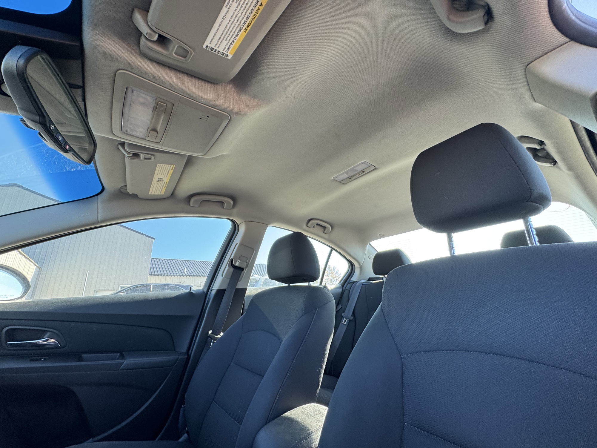 2012 chevrolet cruze 1lt with 232839 miles for sale near Elk River, Minnesota 106935_35_headliner_sunroof.jpg
