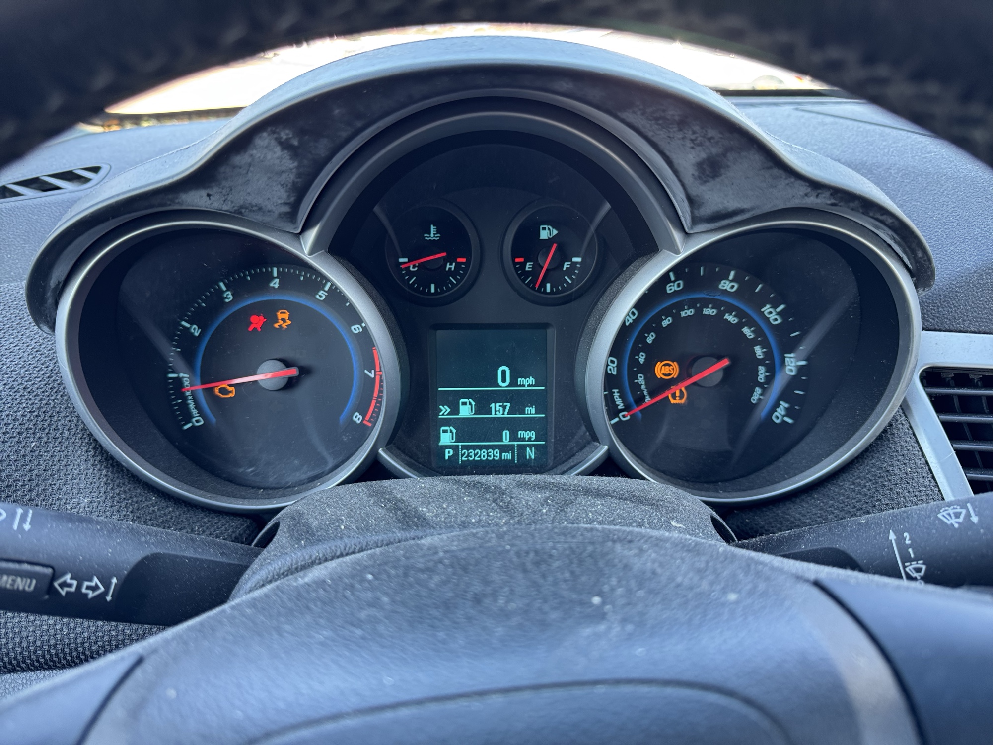 2012 chevrolet cruze 1lt with 232839 miles for sale near Elk River, Minnesota 106935_43_gauge_cluster.jpg
