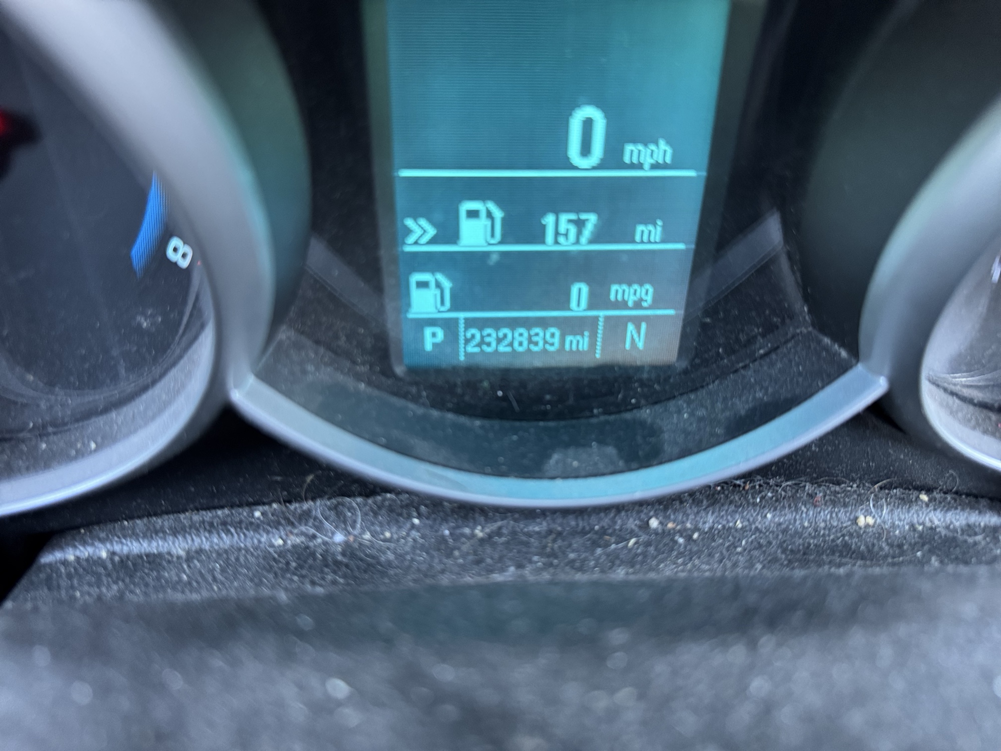 2012 chevrolet cruze 1lt with 232839 miles for sale near Elk River, Minnesota 106935_44_mileage_closeup.jpg