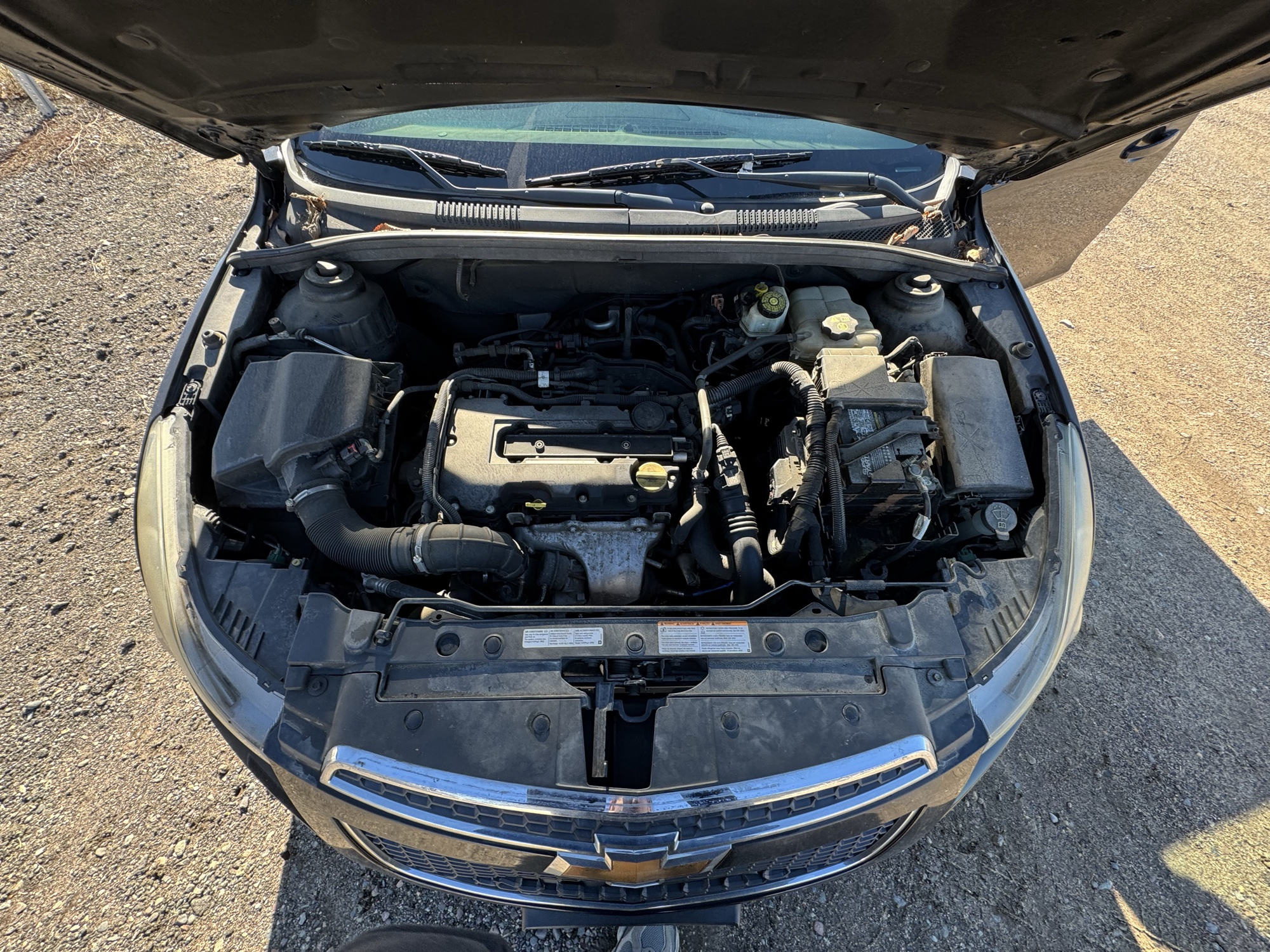 2012 chevrolet cruze 1lt with 232839 miles for sale near Elk River, Minnesota 106935_49_engine_bay.jpg
