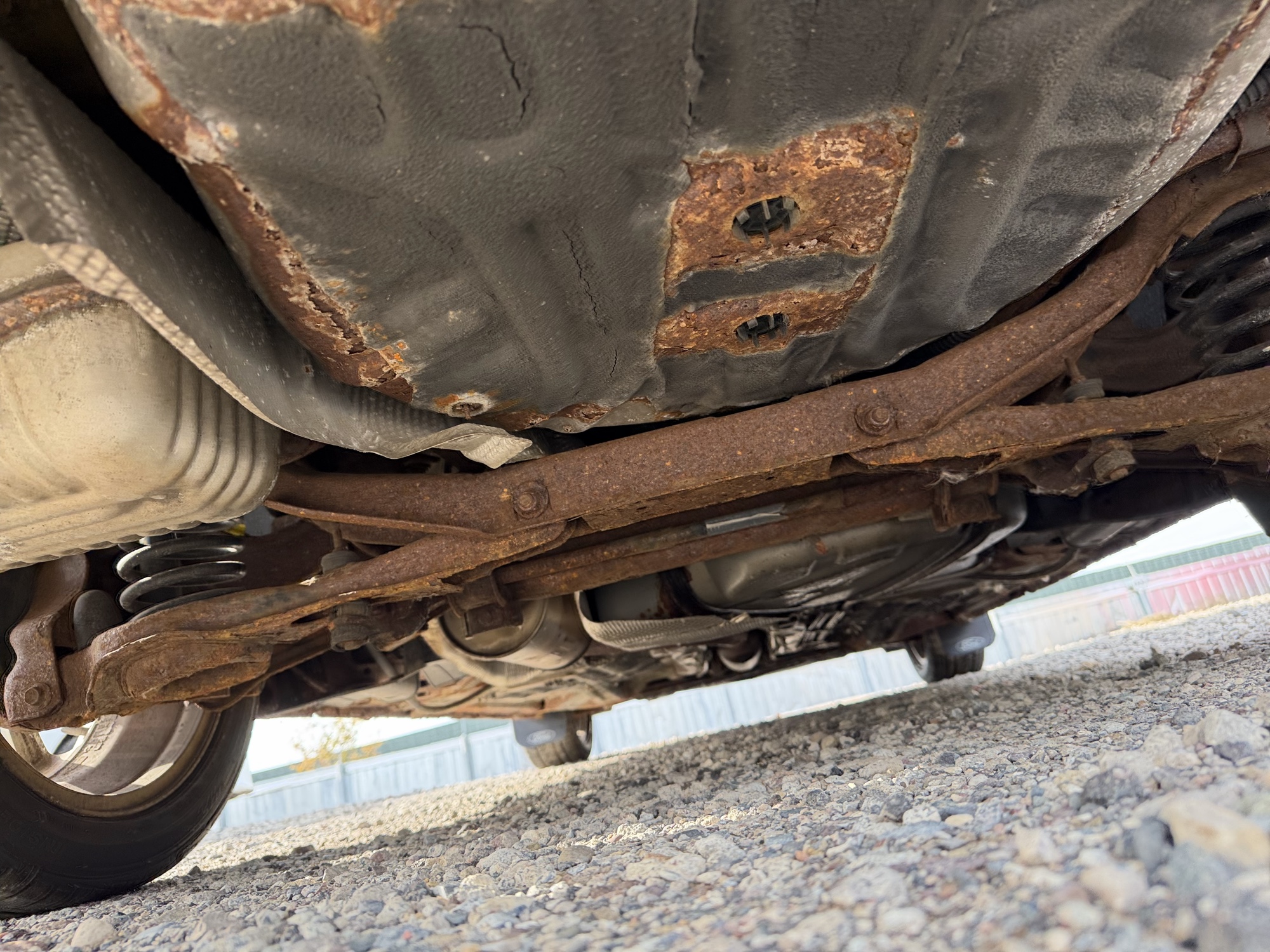 2010 ford focus sel-sedan with 180168 miles for sale near Elk River, Minnesota 106939_19_undercar_rear.jpg