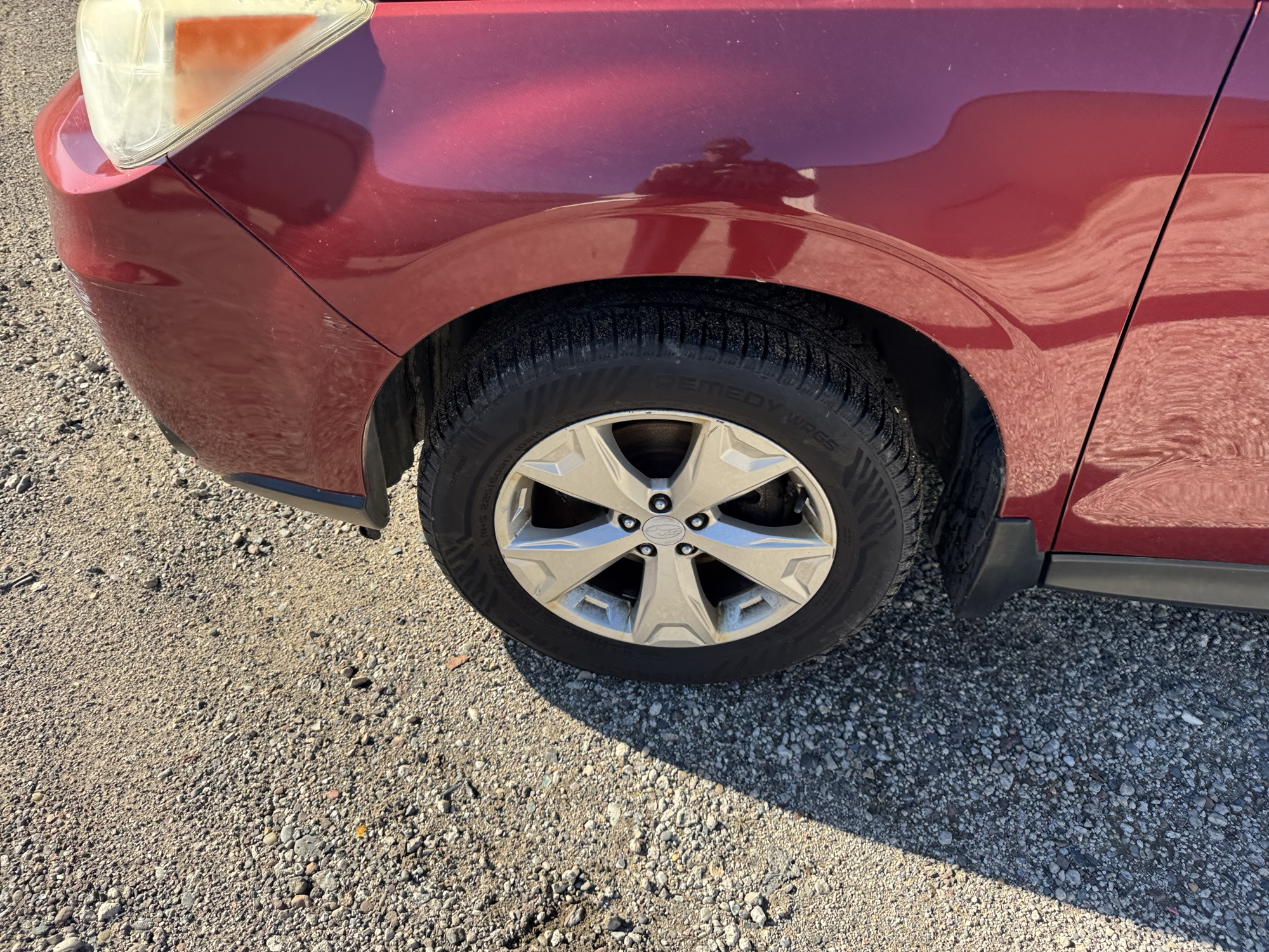 2014 subaru forester 2.5i-premium with 225305 miles for sale near Elk River, Minnesota 106942_12_drv_front_wheel.jpg