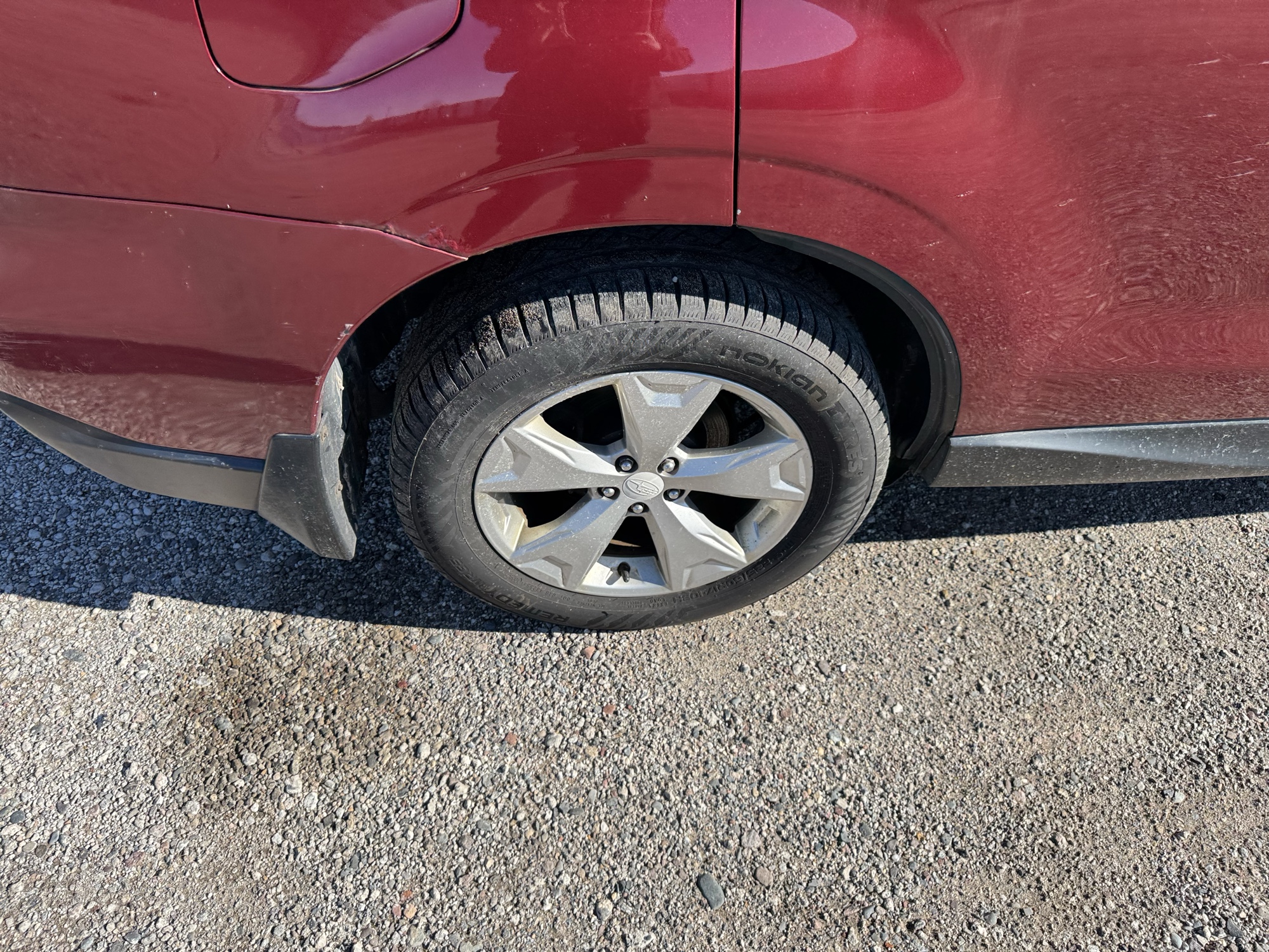 2014 subaru forester 2.5i-premium with 225305 miles for sale near Elk River, Minnesota 106942_14_rear_pass_wheel.jpg