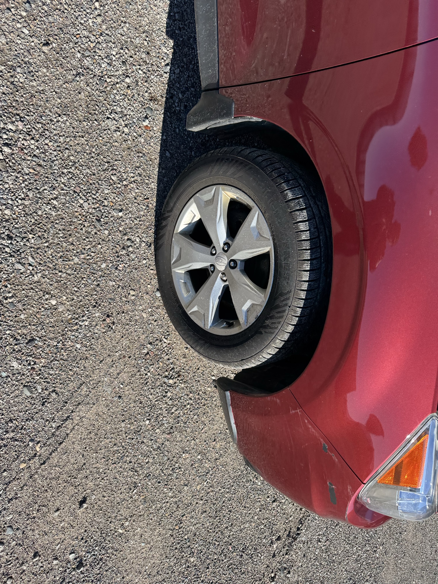 2014 subaru forester 2.5i-premium with 225305 miles for sale near Elk River, Minnesota 106942_15_front_pass_wheel.jpg