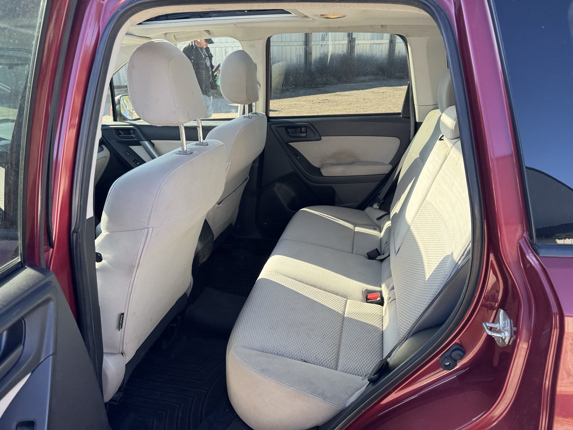 2014 subaru forester 2.5i-premium with 225305 miles for sale near Elk River, Minnesota 106942_24_drv_rear_seat.jpg