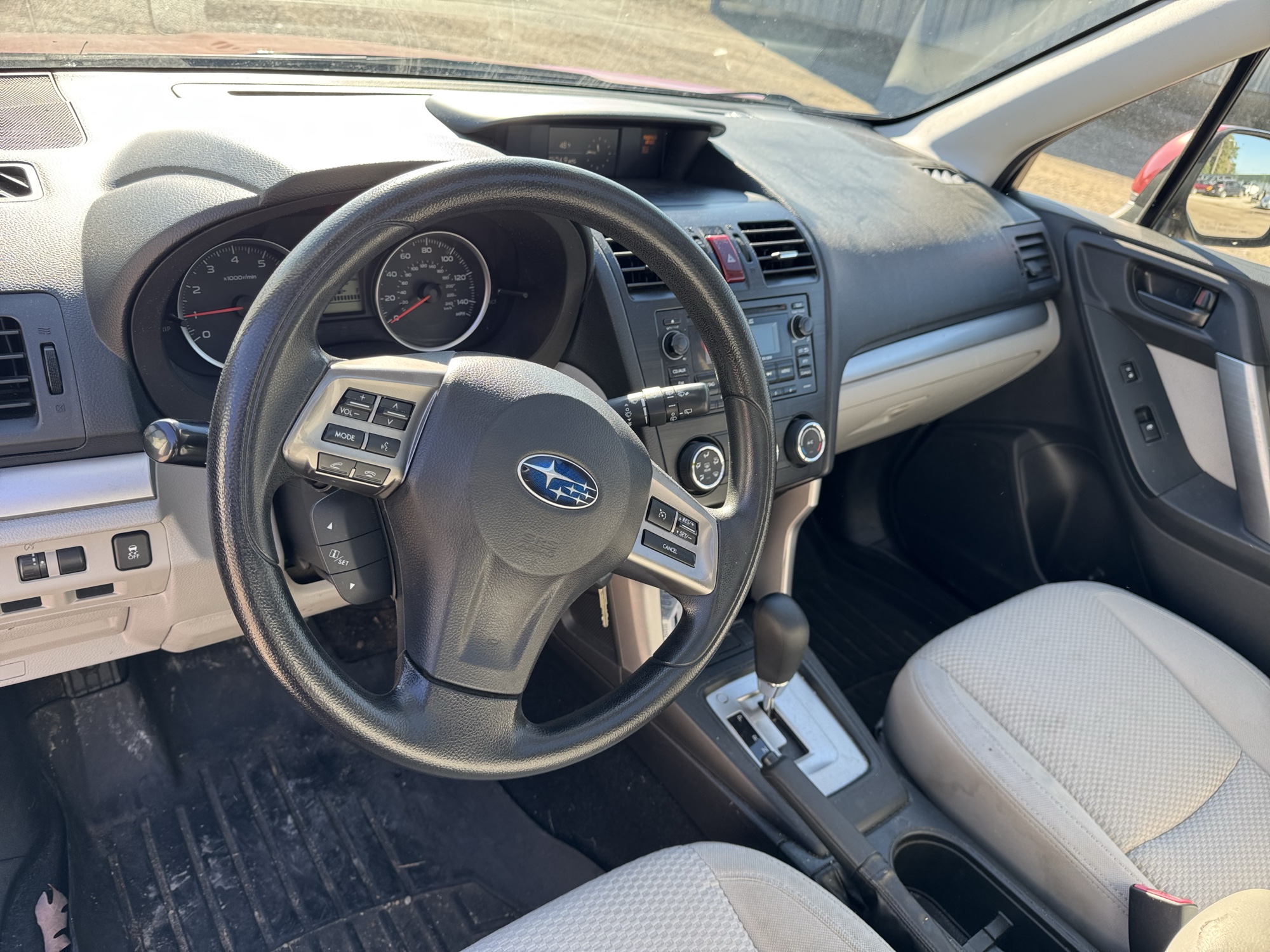 2014 subaru forester 2.5i-premium with 225305 miles for sale near Elk River, Minnesota 106942_33_dash_from_driver.jpg