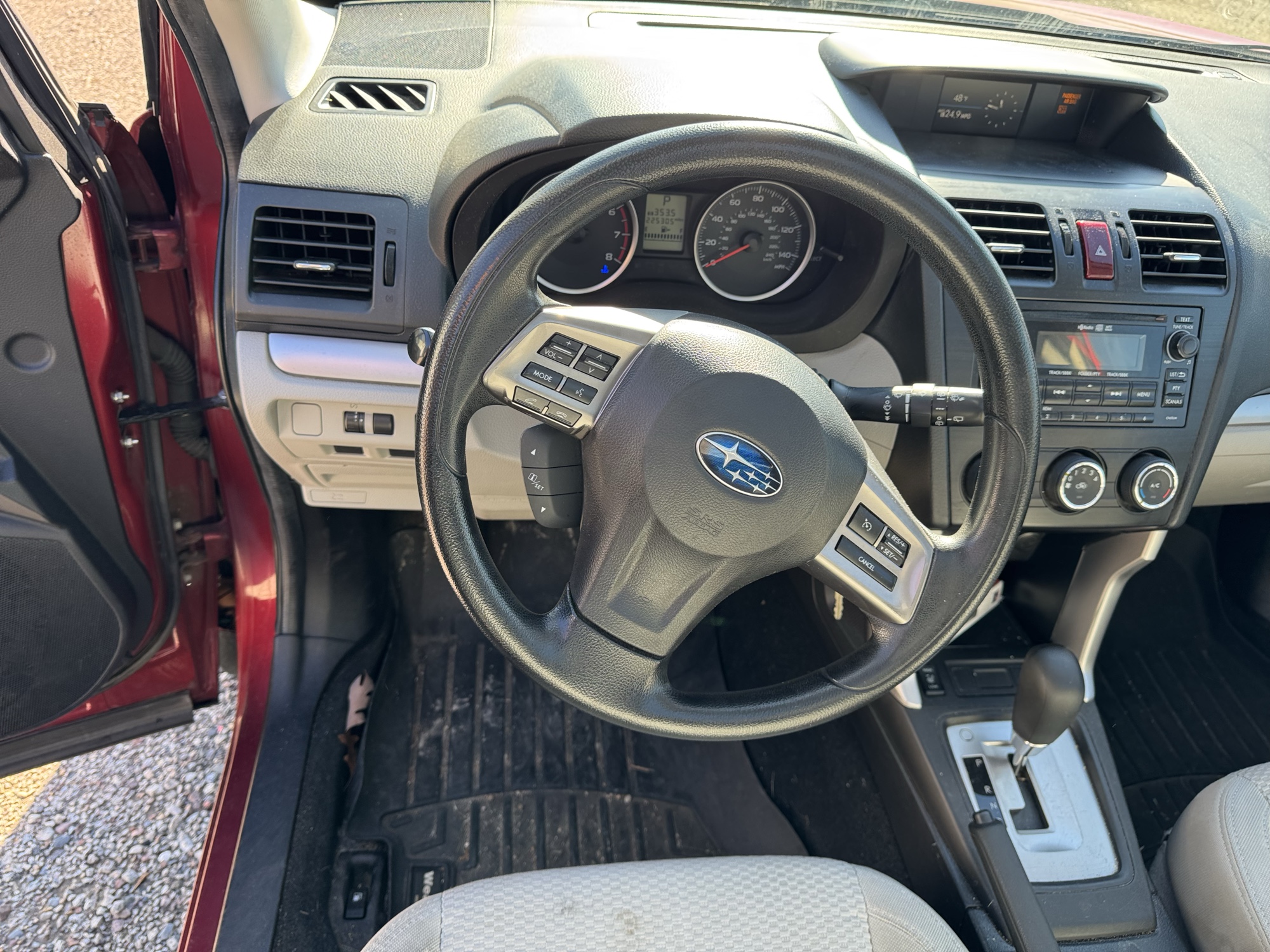 2014 subaru forester 2.5i-premium with 225305 miles for sale near Elk River, Minnesota 106942_36_steering_wheel.jpg