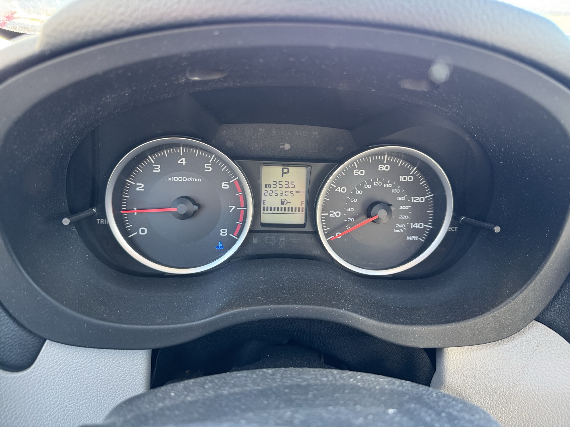 2014 subaru forester 2.5i-premium with 225305 miles for sale near Elk River, Minnesota 106942_43_gauge_cluster.jpg