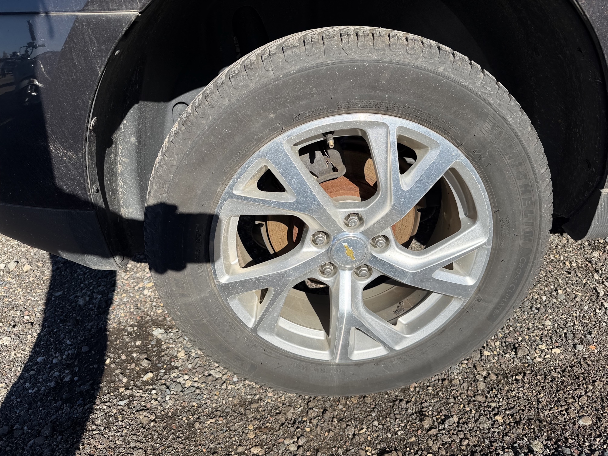 2013 chevrolet equinox 1lt-2wd with 175860 miles for sale near Elk River, Minnesota 106943_14_rear_pass_wheel.jpg