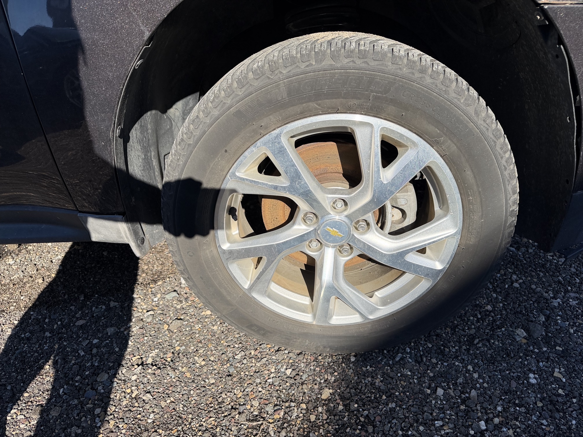 2013 chevrolet equinox 1lt-2wd with 175860 miles for sale near Elk River, Minnesota 106943_15_front_pass_wheel.jpg