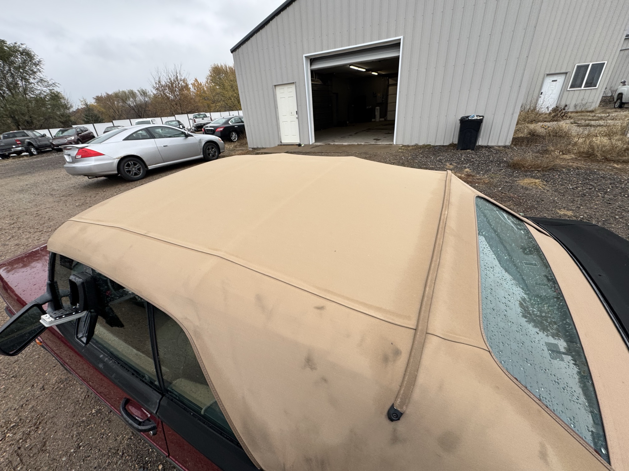 1994 saab 900 s-convertible with 99758 miles for sale near Elk River, Minnesota 106944_11_roof.jpg