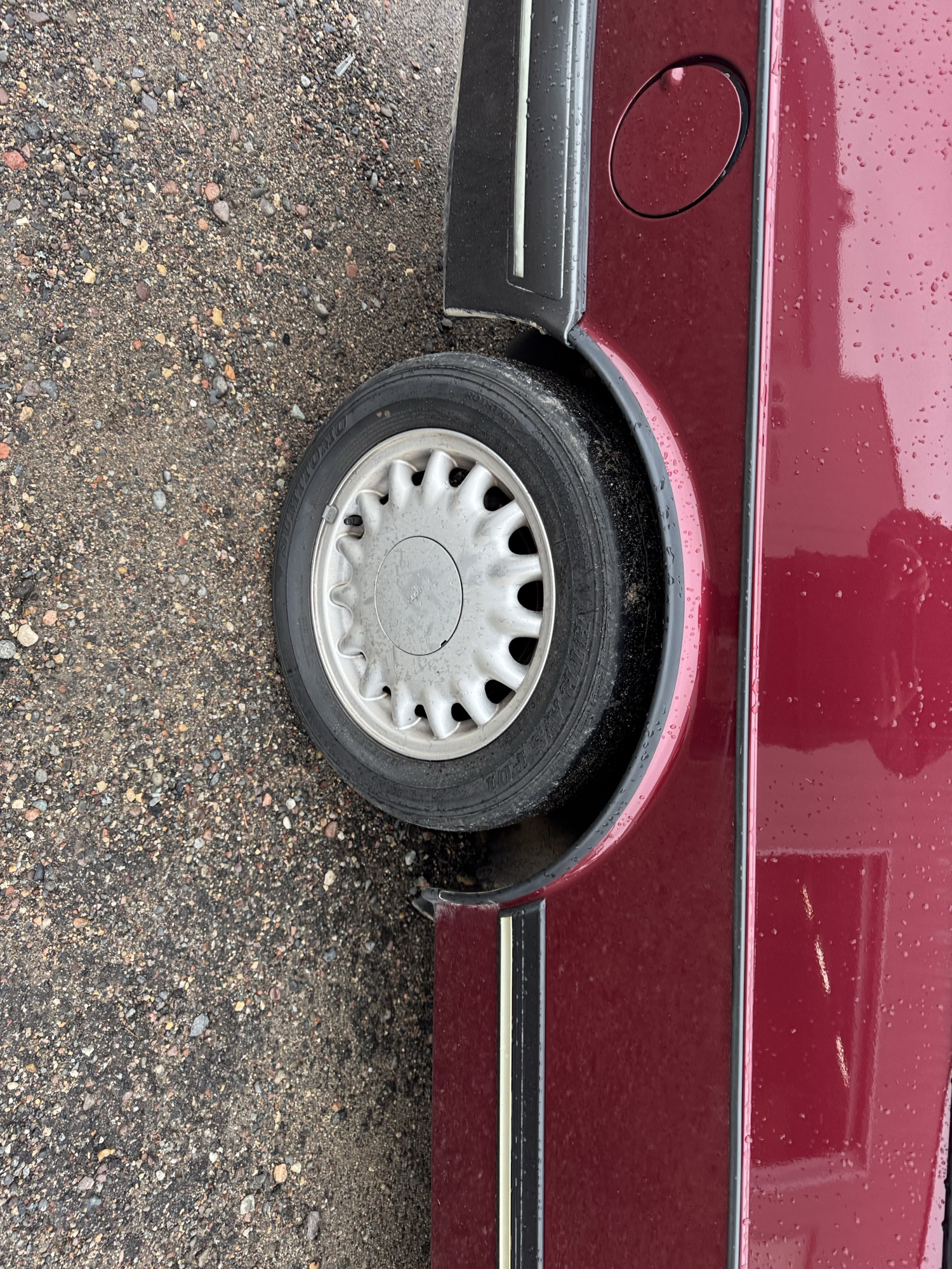 1994 saab 900 s-convertible with 99758 miles for sale near Elk River, Minnesota 106944_14_rear_pass_wheel.jpg
