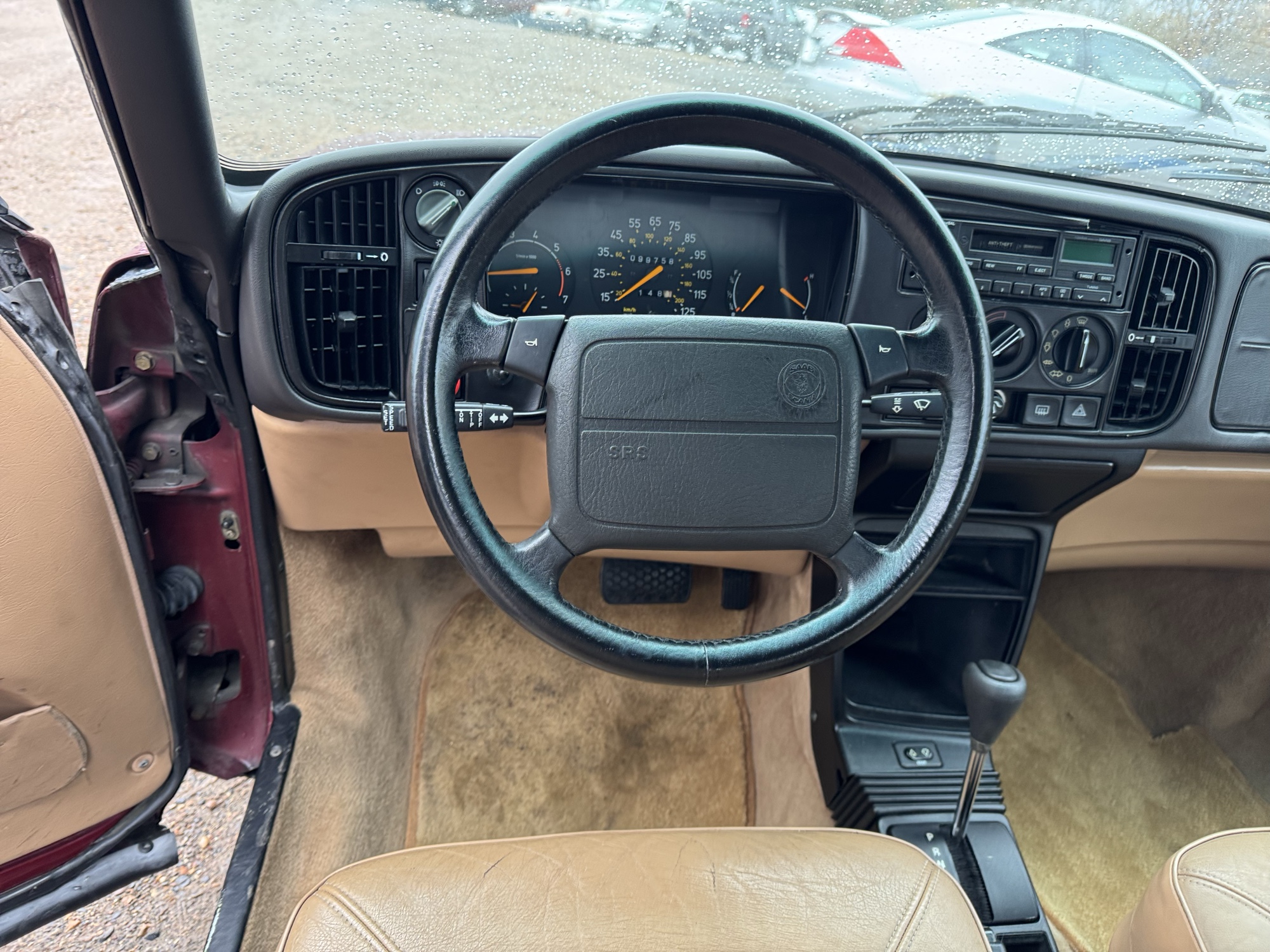 1994 saab 900 s-convertible with 99758 miles for sale near Elk River, Minnesota 106944_36_steering_wheel.jpg