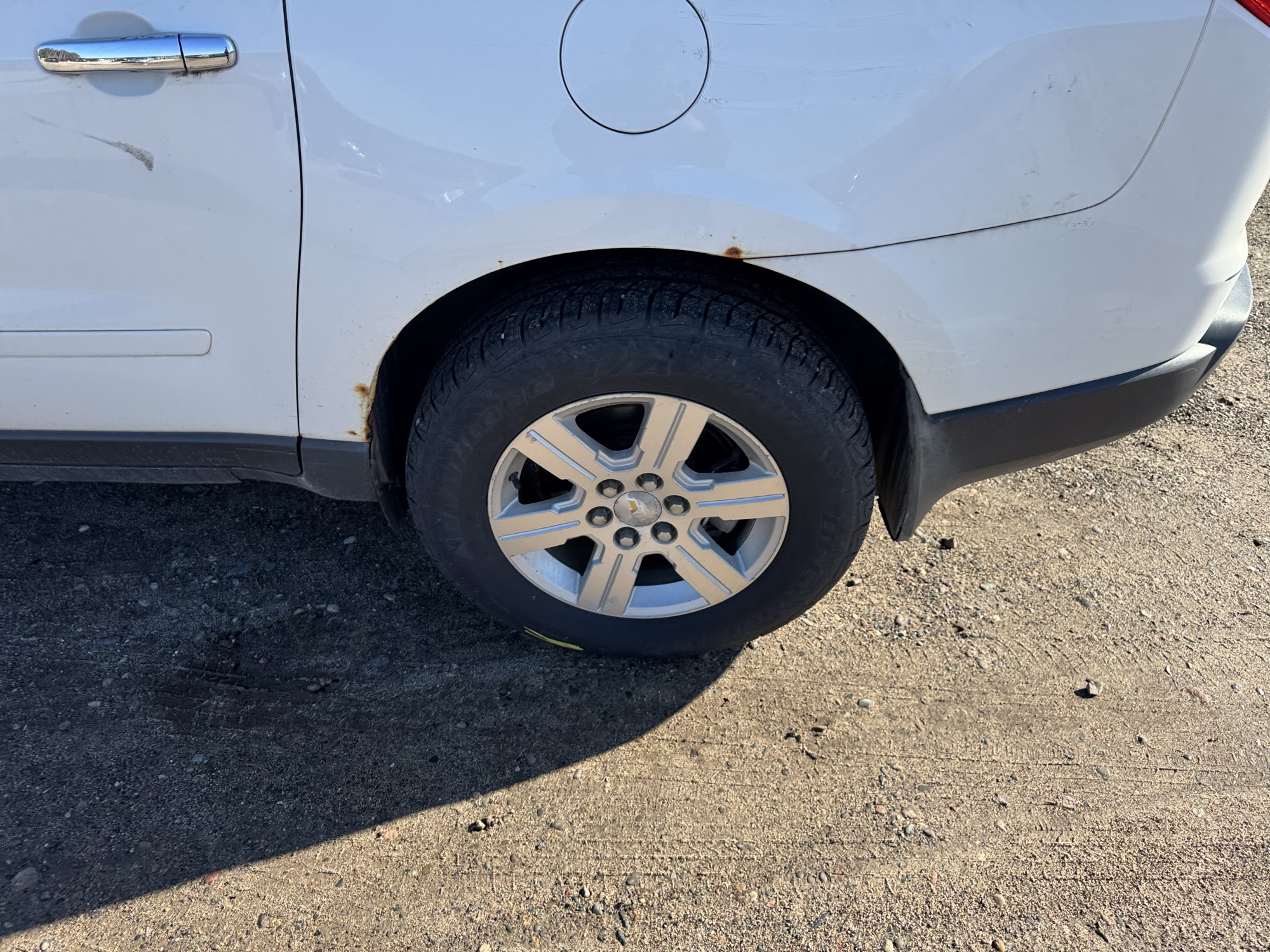 2012 chevrolet traverse lt-awd with 215098 miles for sale near Elk River, Minnesota 106946_13_rear_drv_wheel.jpg